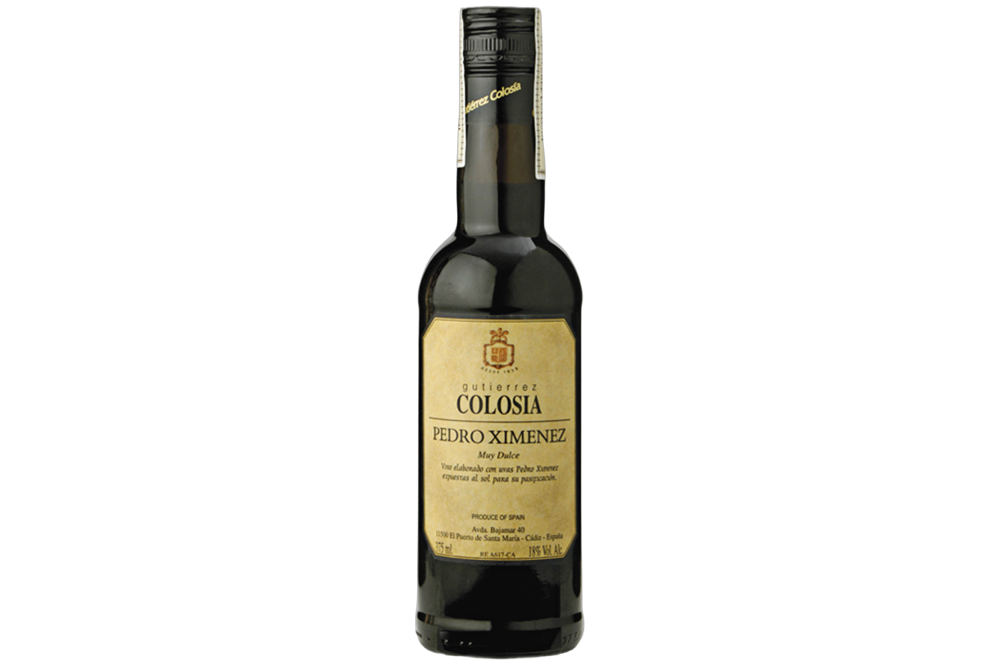Gutiérrez Colosía Pedro Ximénez