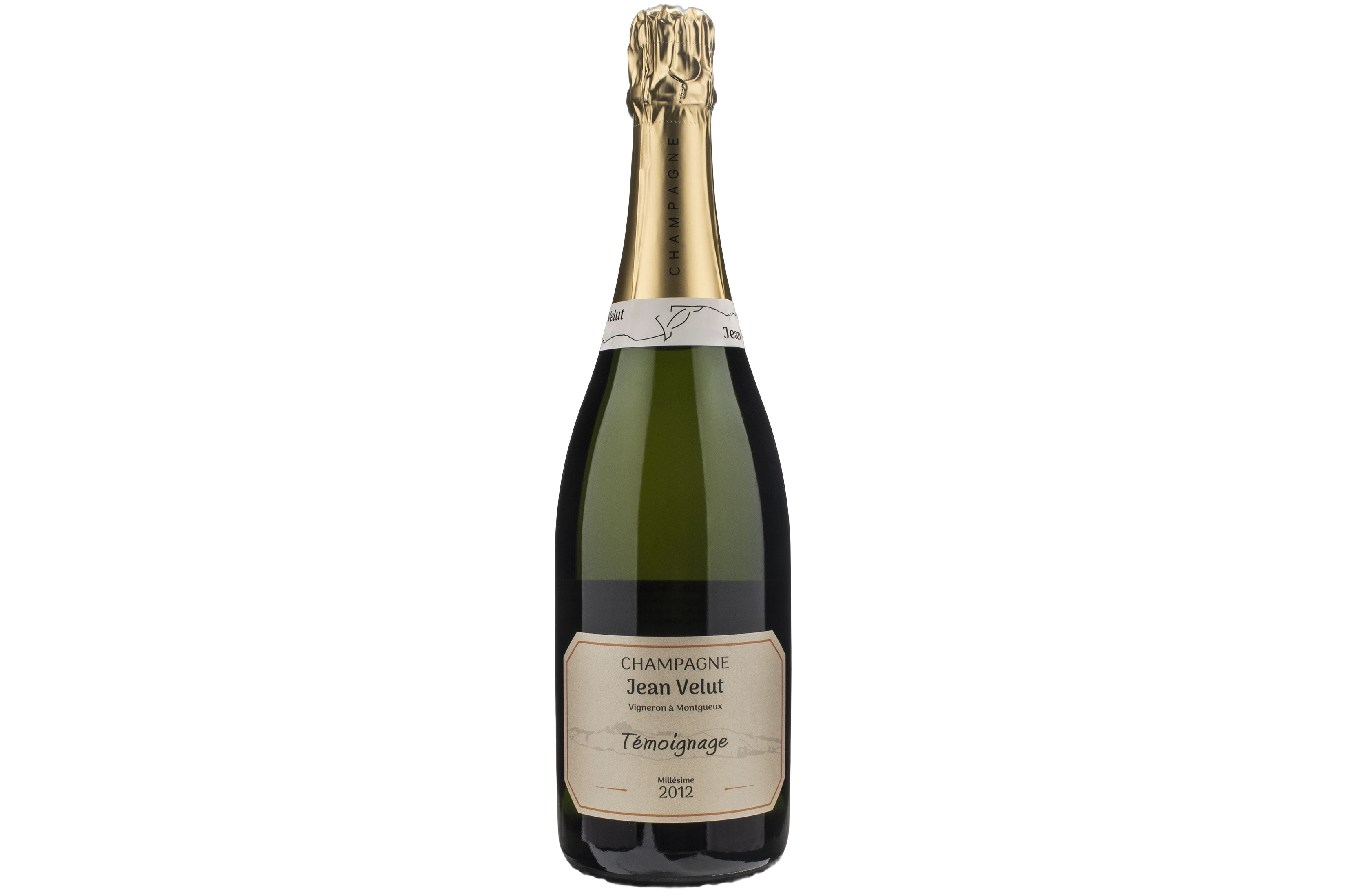 Champagne Jean Velut Témoignage Brut Millésime Blanc de Blancs
