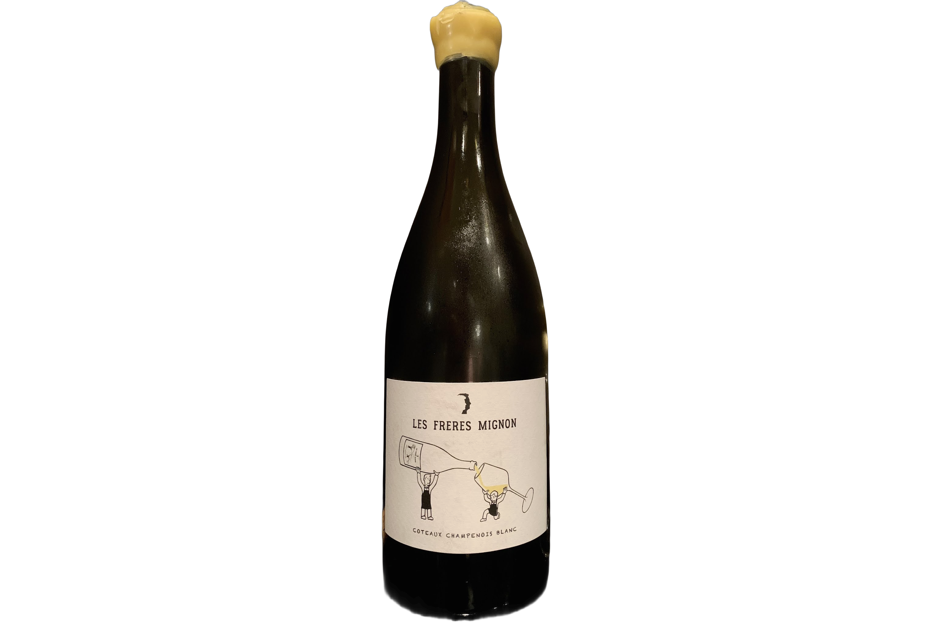 Les Freres Mignon Les Frères Mignon Coteaux Champenois Blanc wine bottle