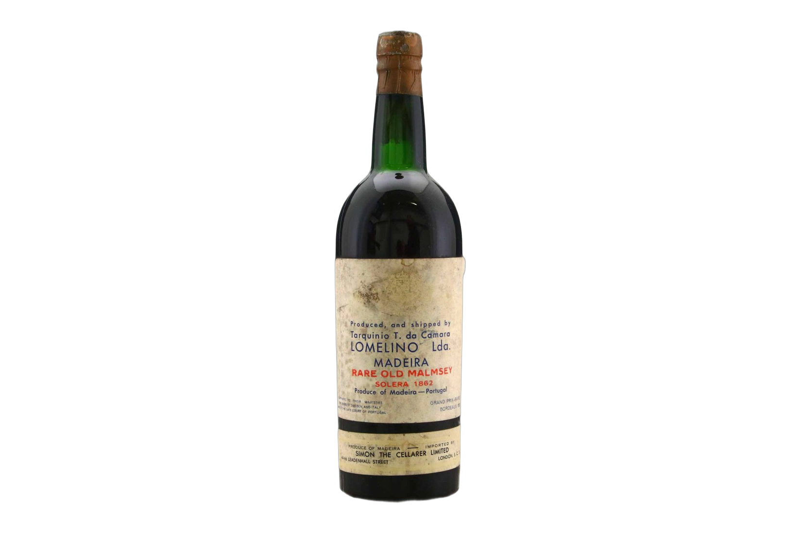 Lomelino 1862 Lomelino Verdelho wine bottle