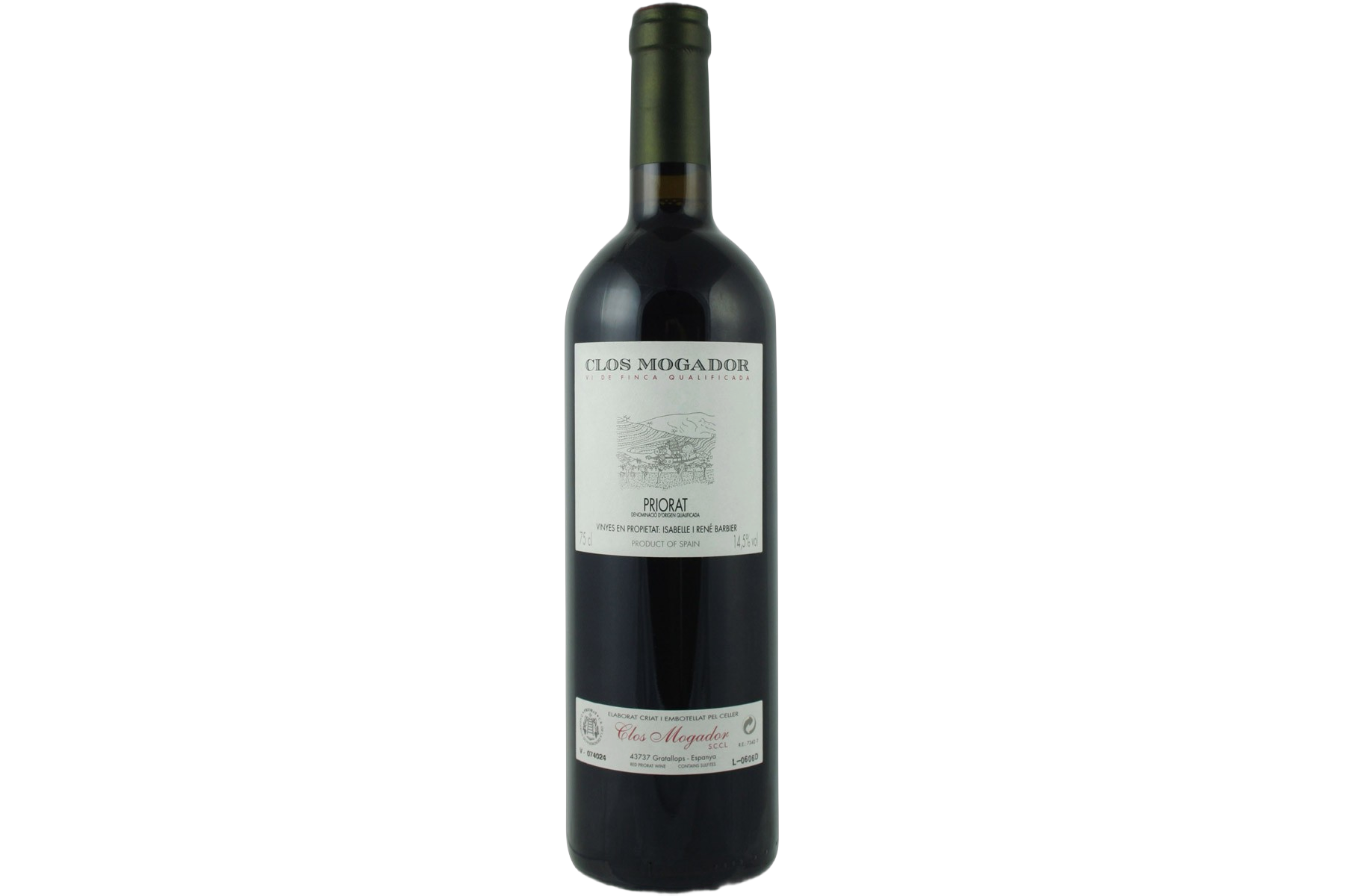Isabelle & René Barbier Clos Mogador Priorat