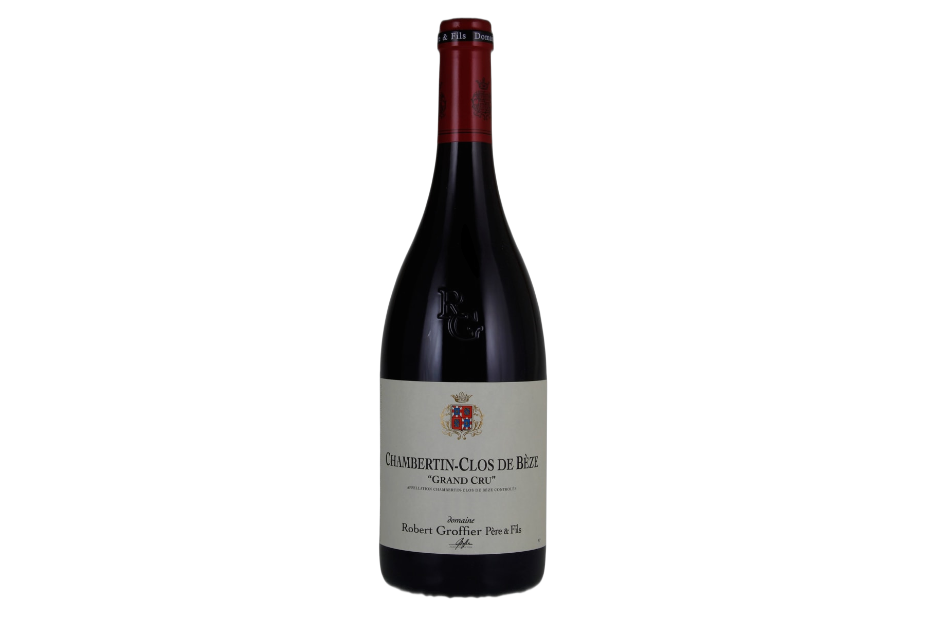Domaine Robert Groffier Père & Fils Chambertin Clos de Bèze Grand Cru wine bottle
