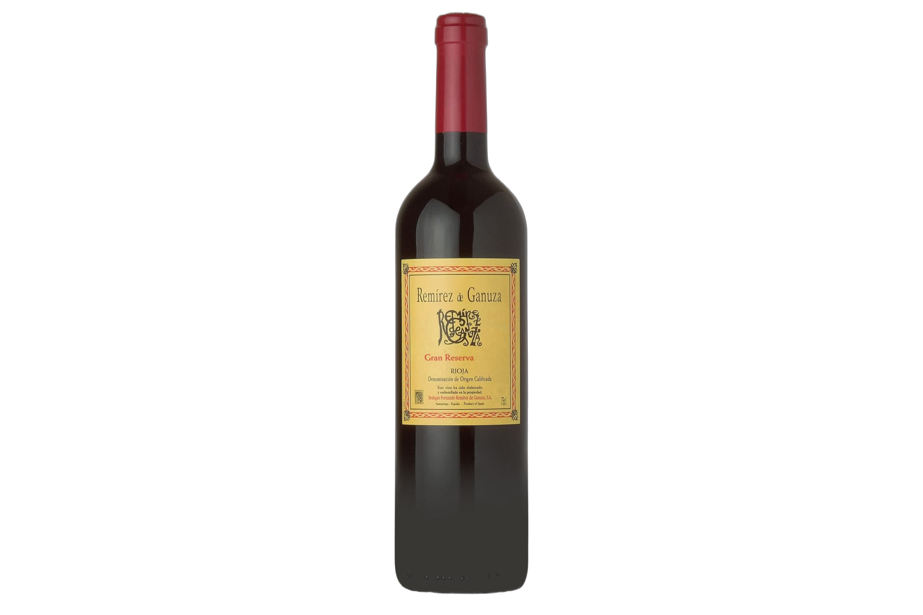 Remírez de Ganuza Remírez de Ganuza Gran Reserva wine bottle