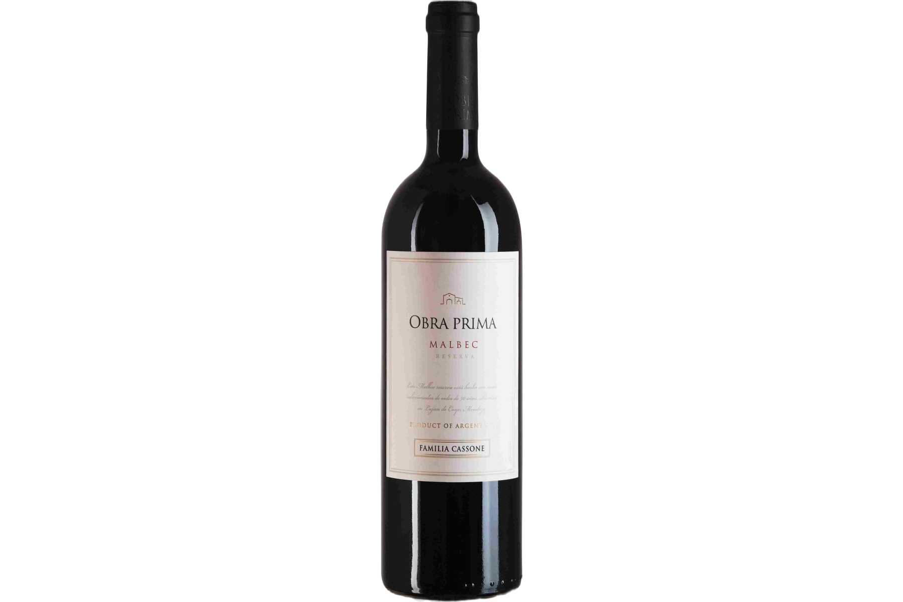 Obra Prima Malbec Reserva