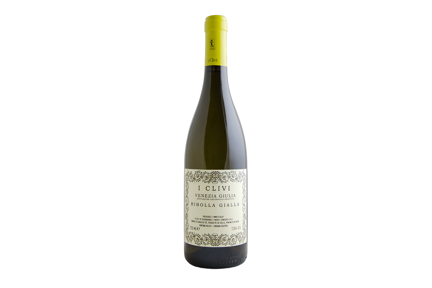 I Clivi Ribolla Gialla Collio Goriziano