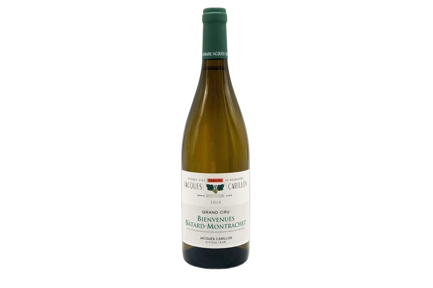 Domaine Jacques Carillon Bienvenues-Bâtard-Montrachet Grand Cru wine bottle