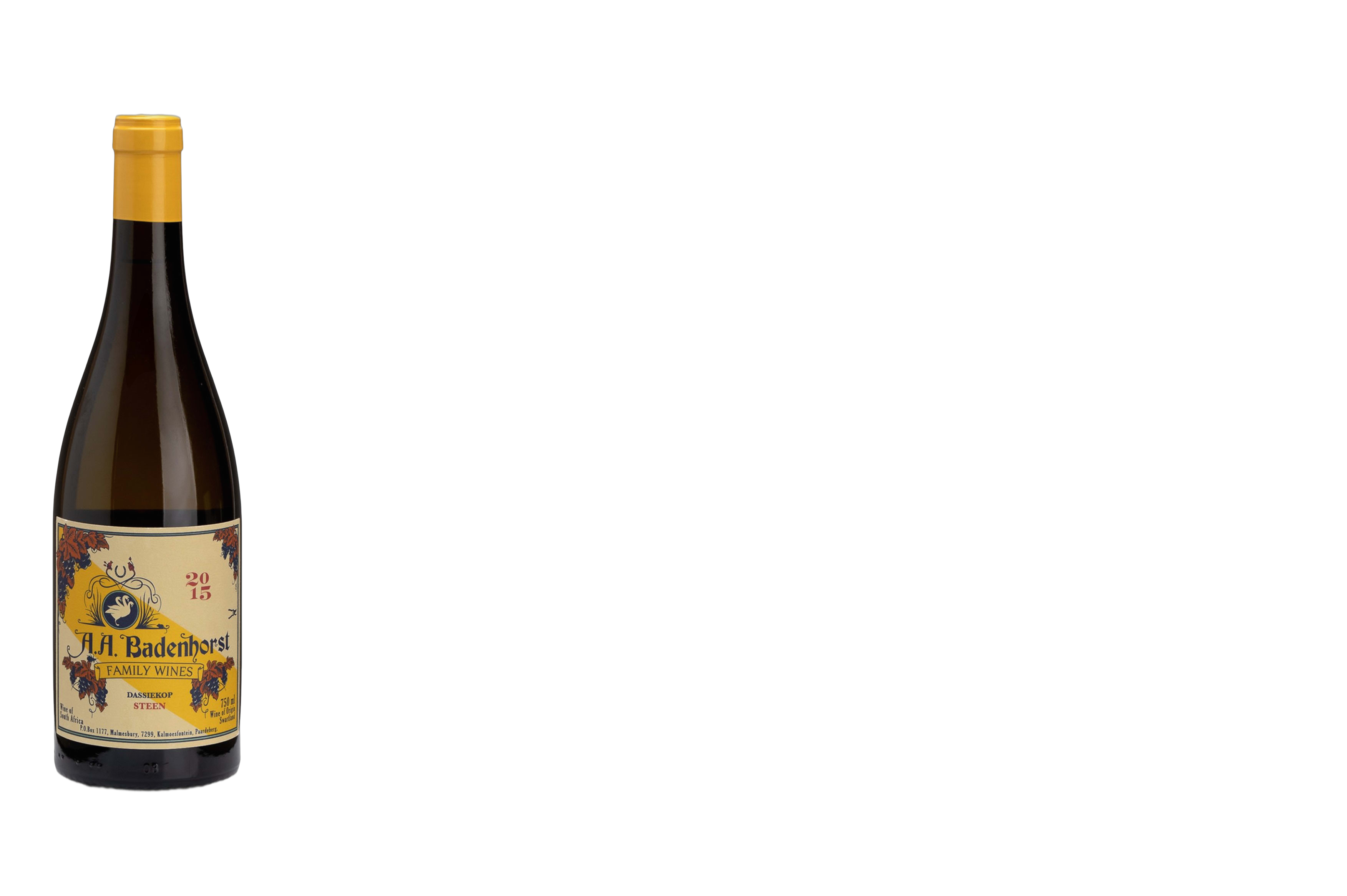 A.A. Badenhorst AA Badenhorst Dassiekop Steen Swartland wine bottle