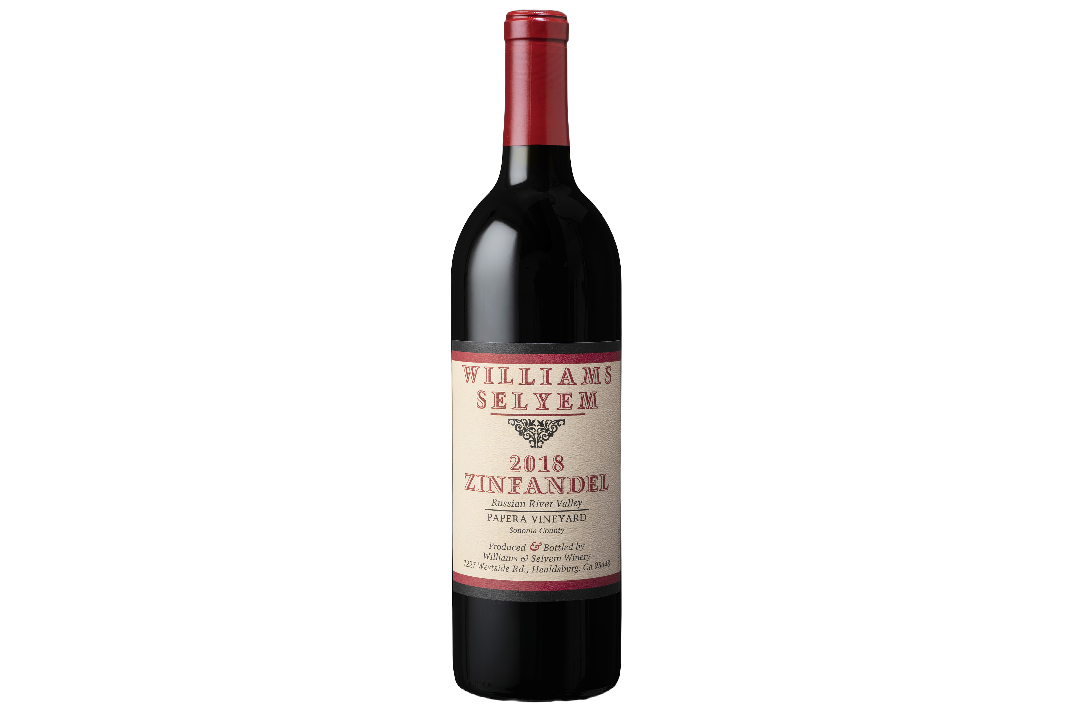 Williams Selyem Papera Vineyard Zinfandel Russian River Valley