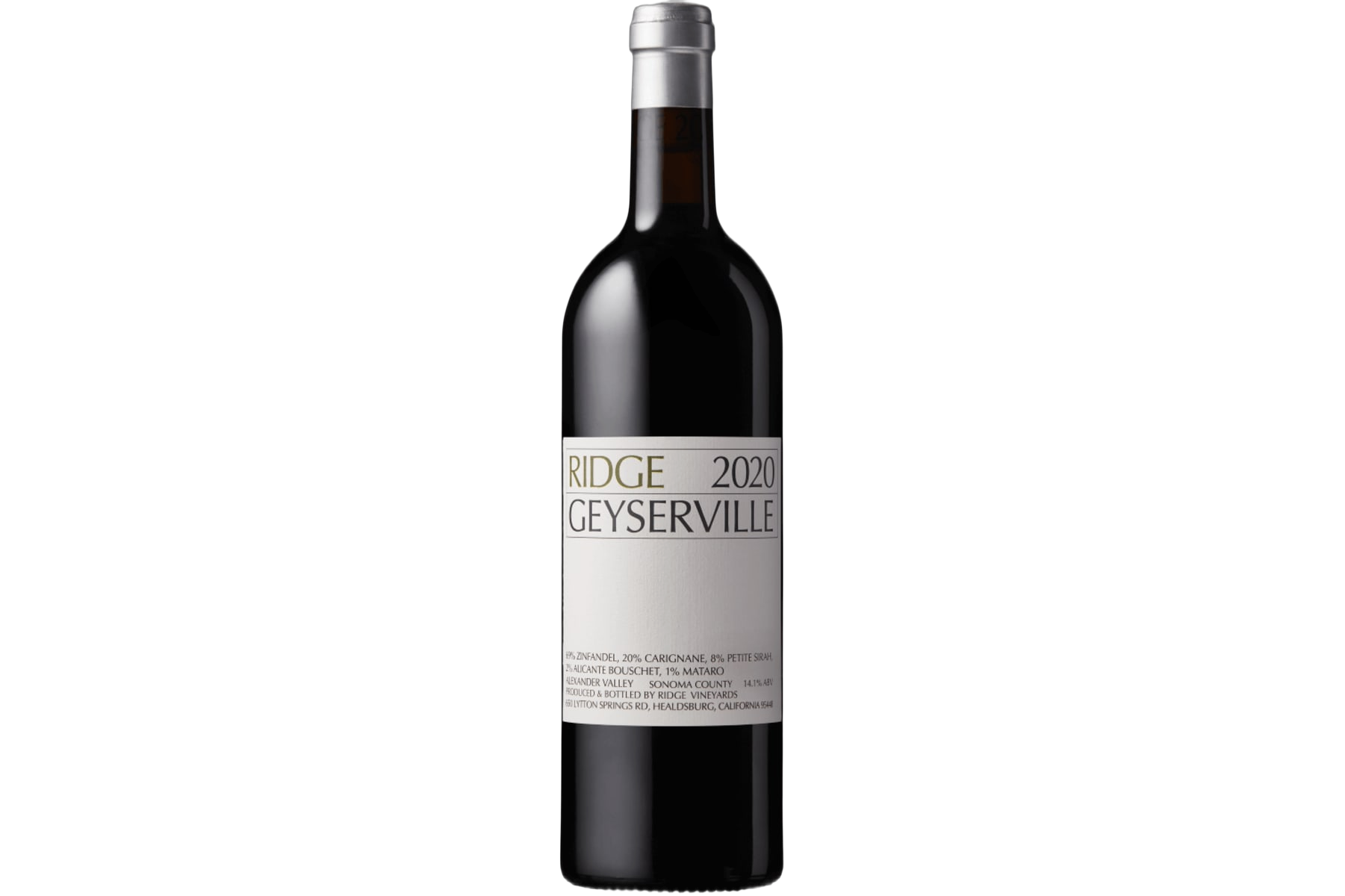 Ridge Geyserville Alexander Valley Sonoma County