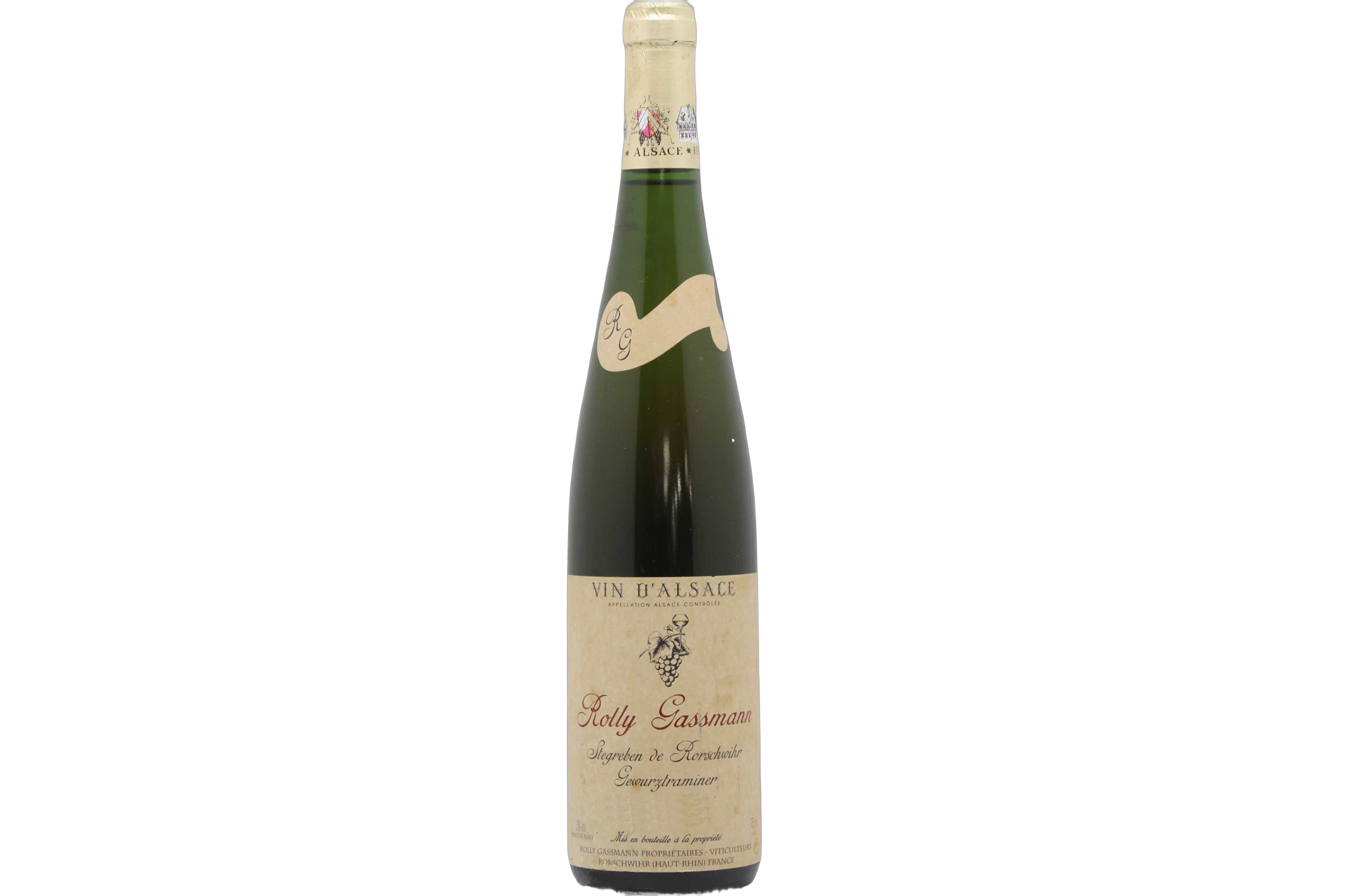 Rolly Gassmann Gewurztraminer Stegreben de Rorschwihr