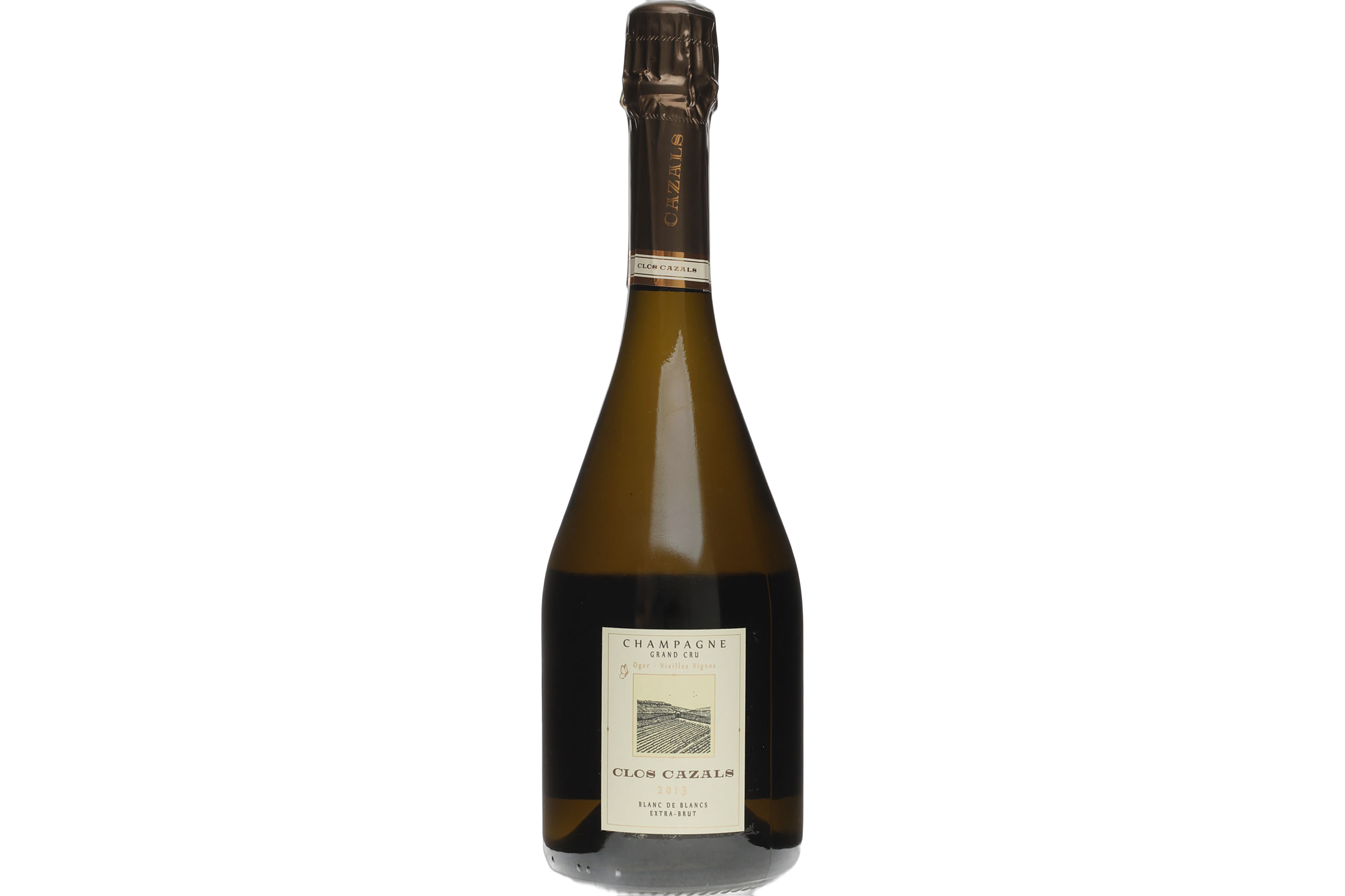 Claude Cazals Clos Cazals Blanc de Blancs Extra Brut Grand Cru Oger Vieilles Vignes