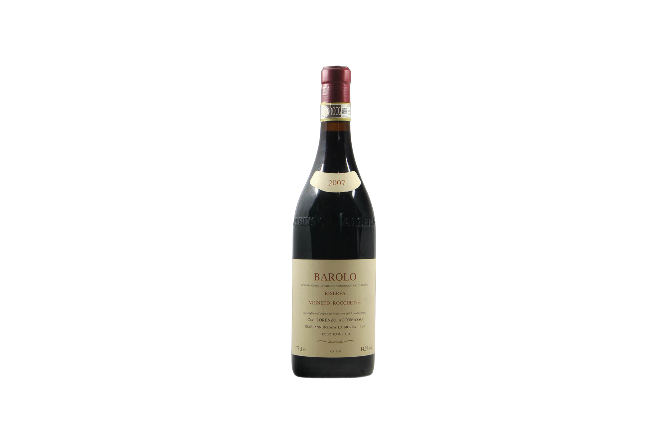 Giovanni Accomasso Barolo Riserva Vigneto Rocchette