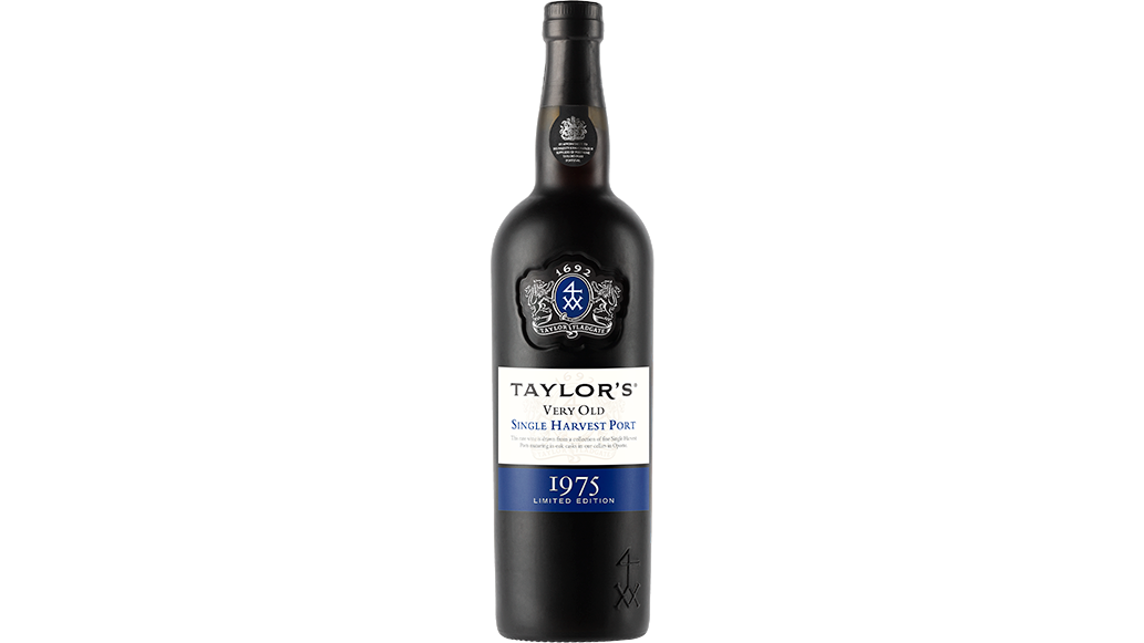 Taylor's Very Old Single Harvest Port wine bottle