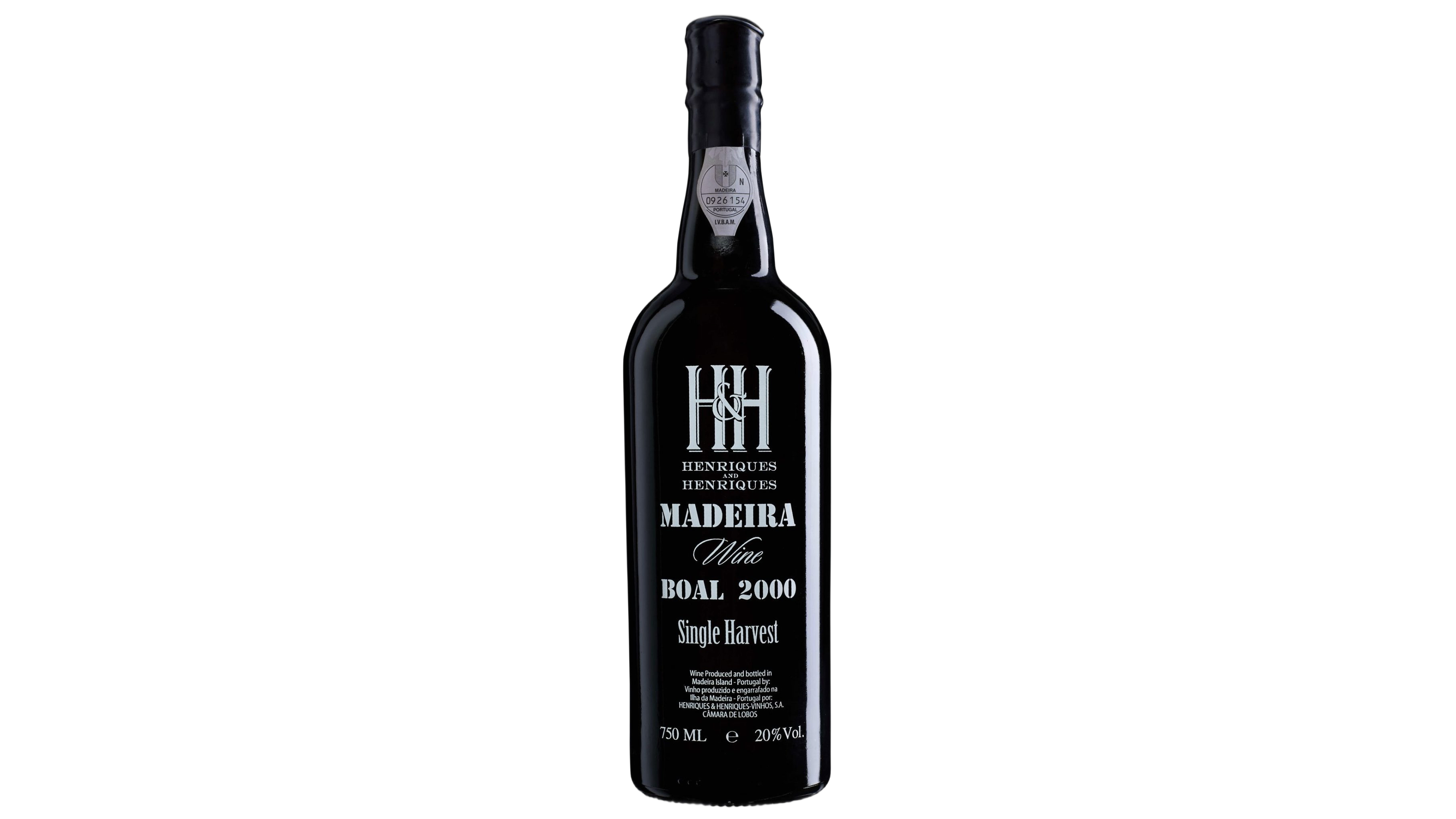 Henriques & Henriques Madeira Bual Single Harvest wine bottle