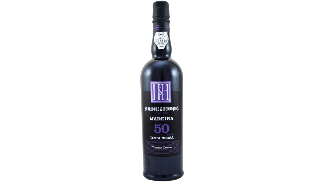 Henriques & Henriques Madeira 50 Years Old wine bottle