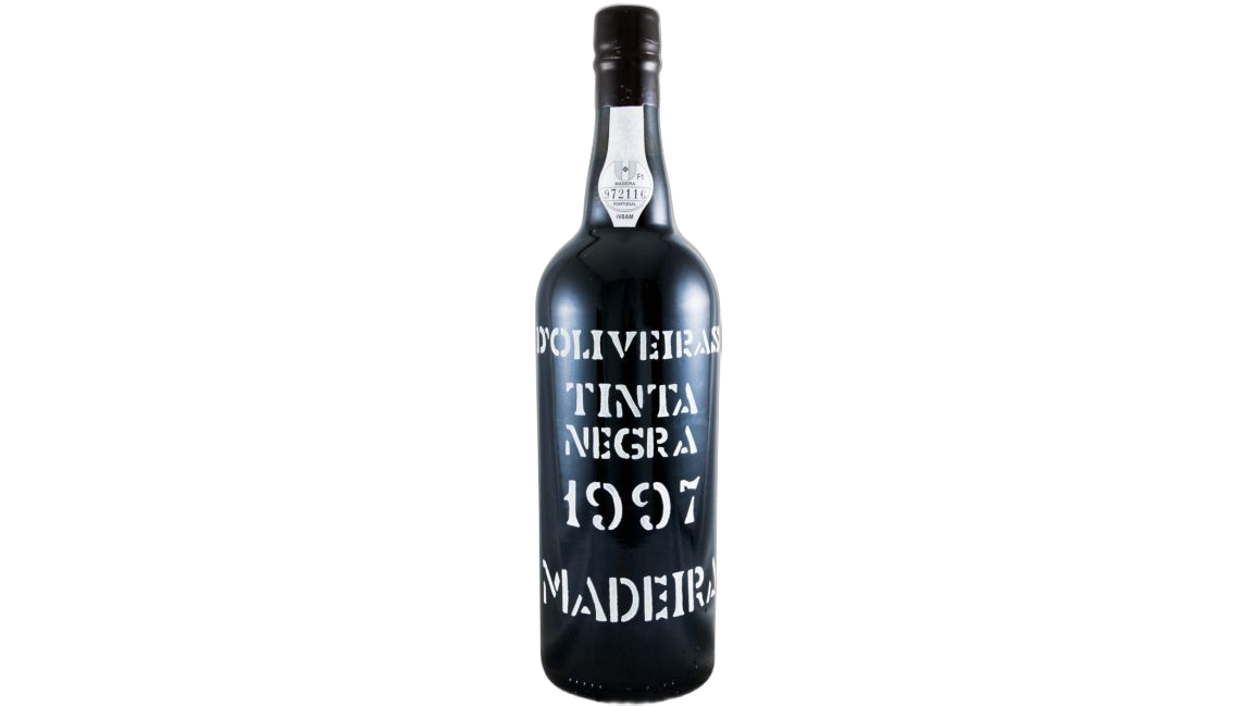 D'Oliveiras Madeira Tinta Negra wine bottle