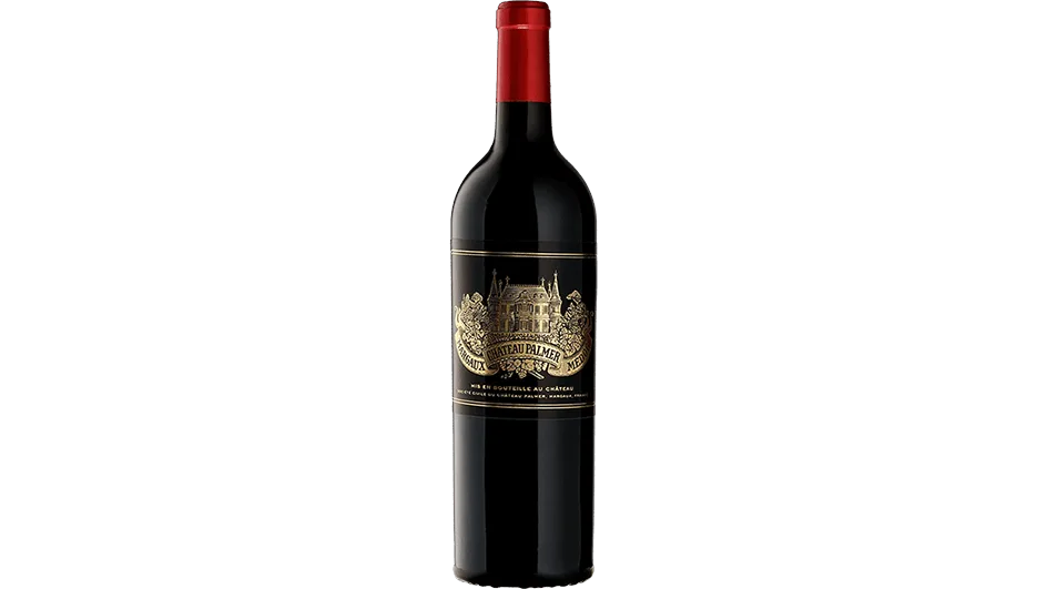 Château Palmer Margaux wine bottle