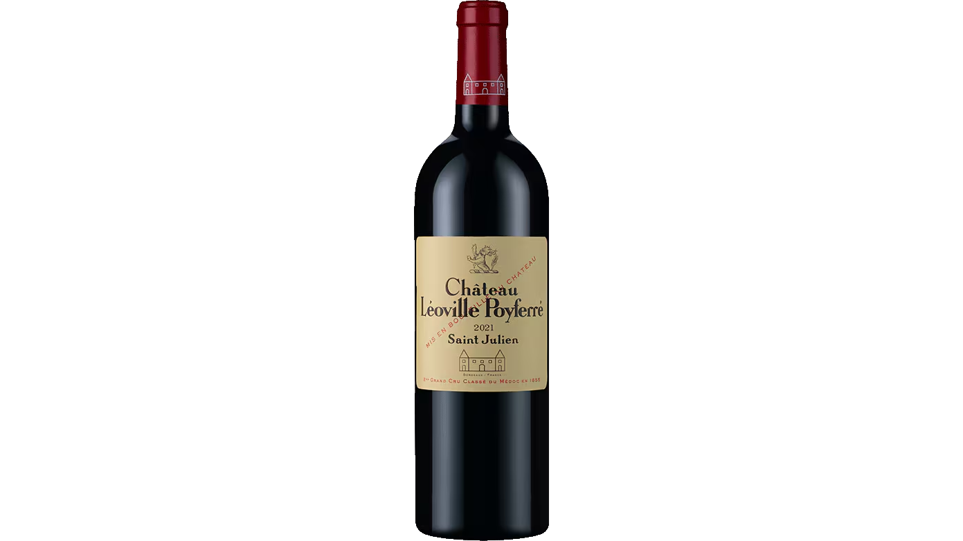 Château Léoville Poyferré St-Julien wine bottle