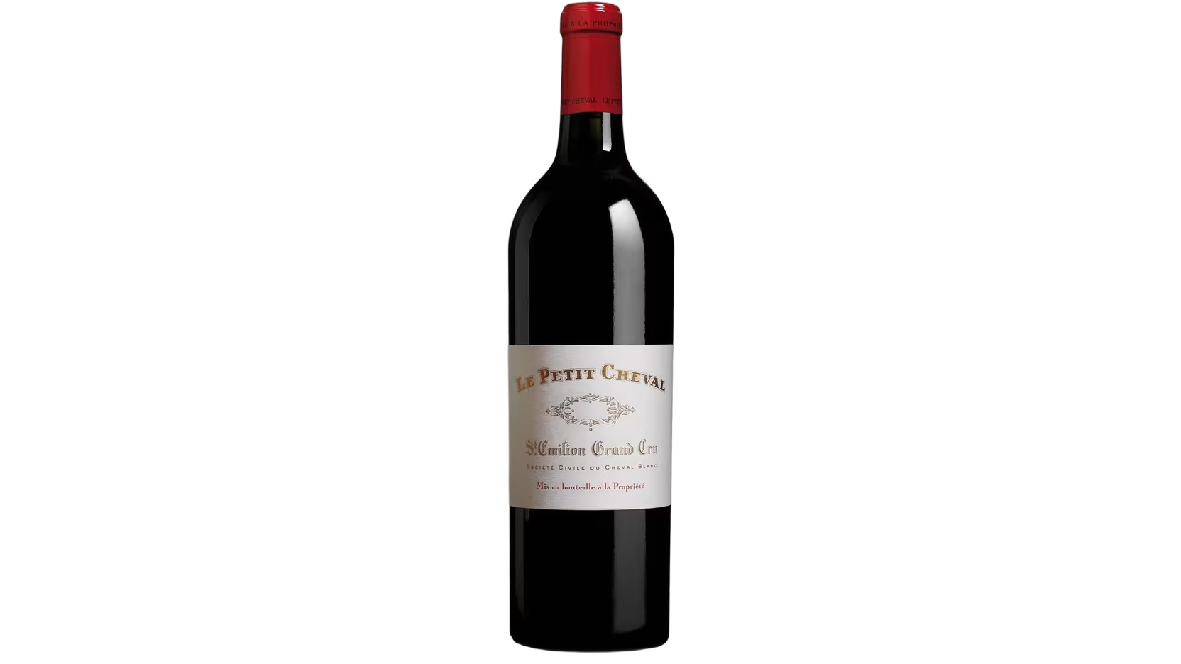 Le Petit Cheval St-Emilion wine bottle