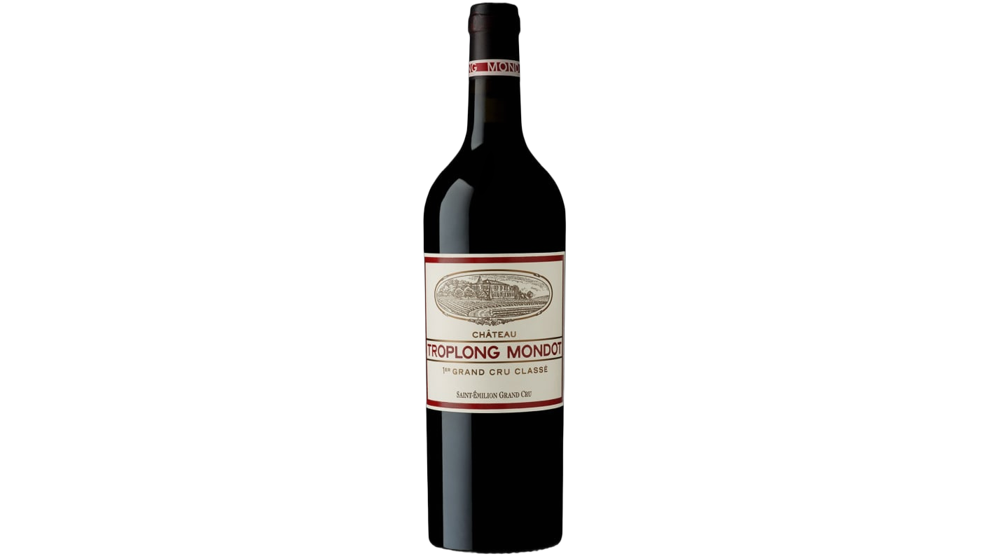Château Troplong Mondot St-Emilion wine bottle