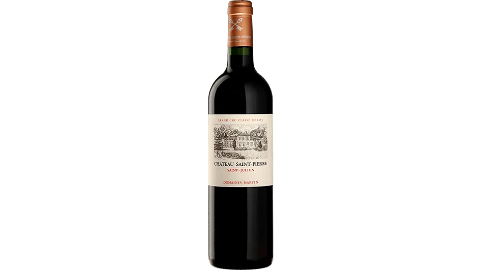 Château Saint-Pierre St-Julien wine bottle