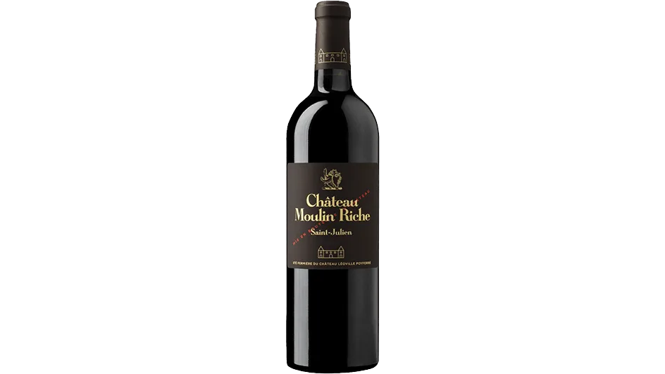 Château Moulin Riche St-Julien wine bottle