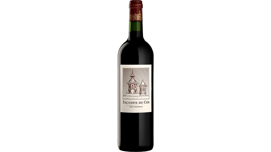 Pagodes de Cos Saint-Estèphe wine bottle