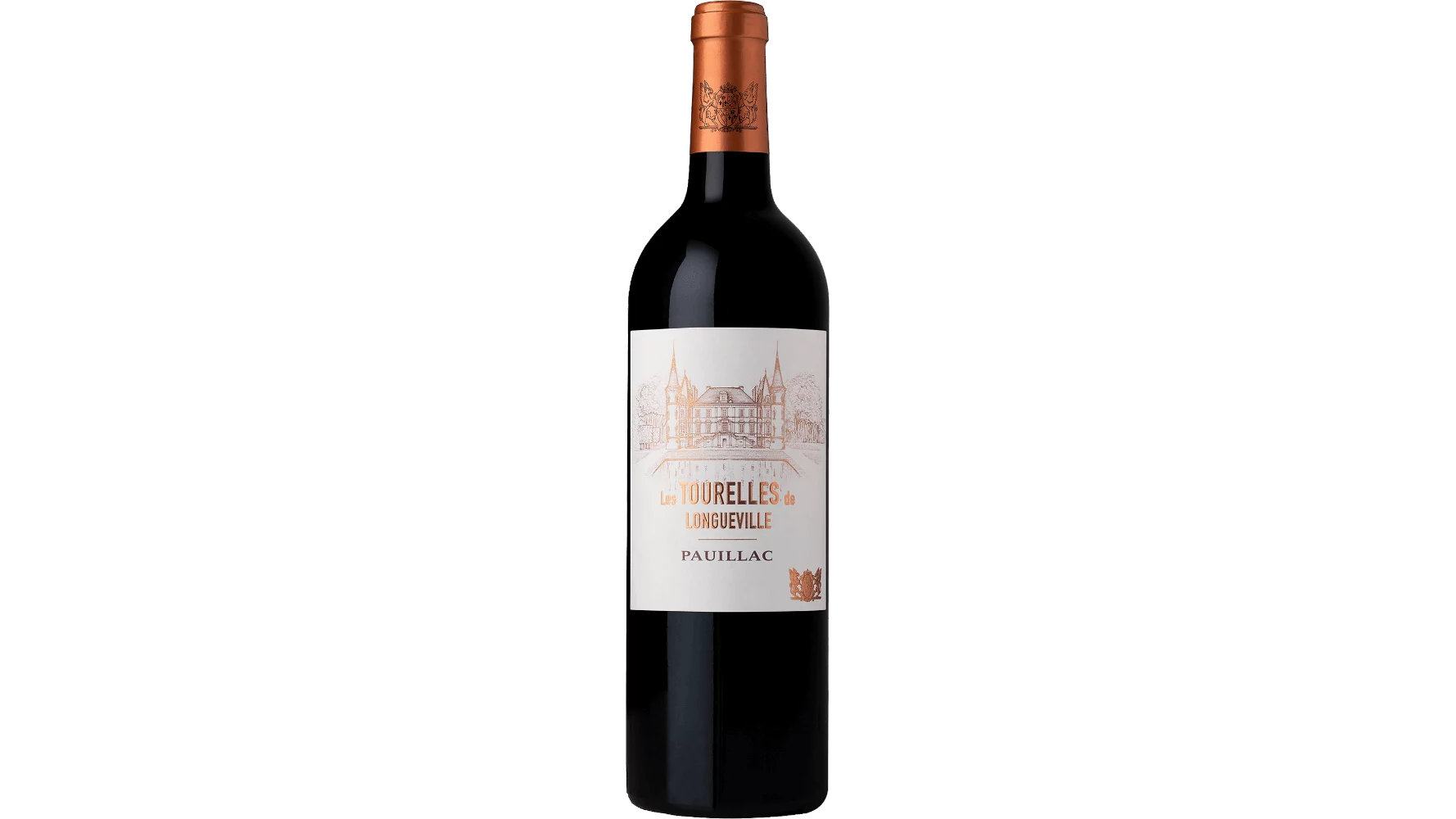 Les Tourelles de Longueville wine bottle