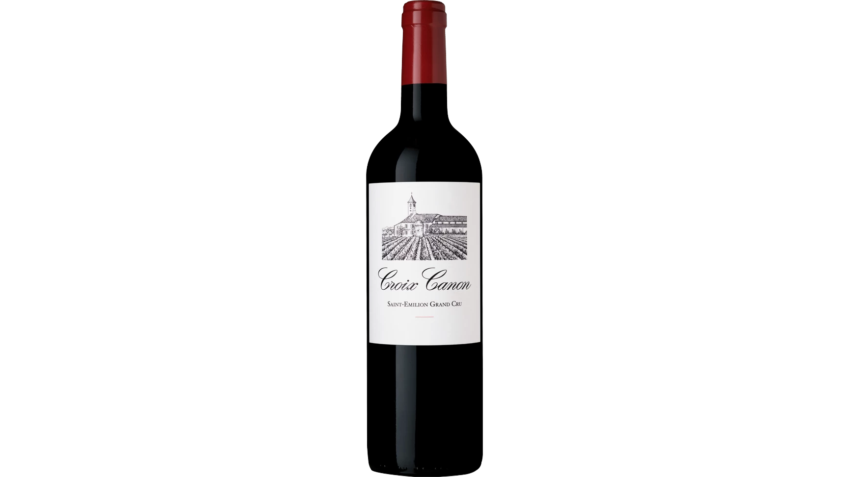 Croix Canon St-Emilion wine bottle