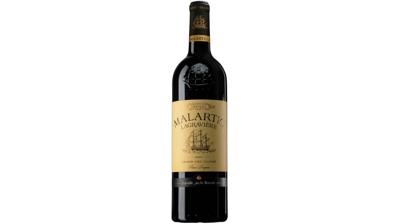 Château Malartic Lagravière Pessac-Léognan wine bottle