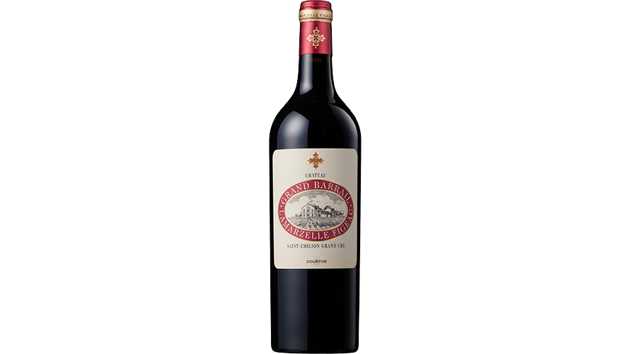 Château Grand Barrail Lamarzelle Figeac wine bottle