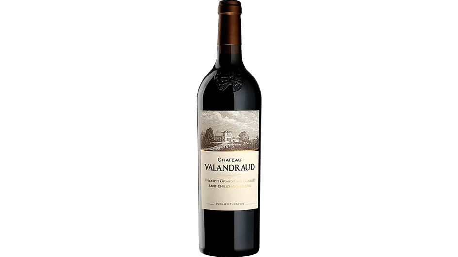 Château Valandraud St-Emilion wine bottle