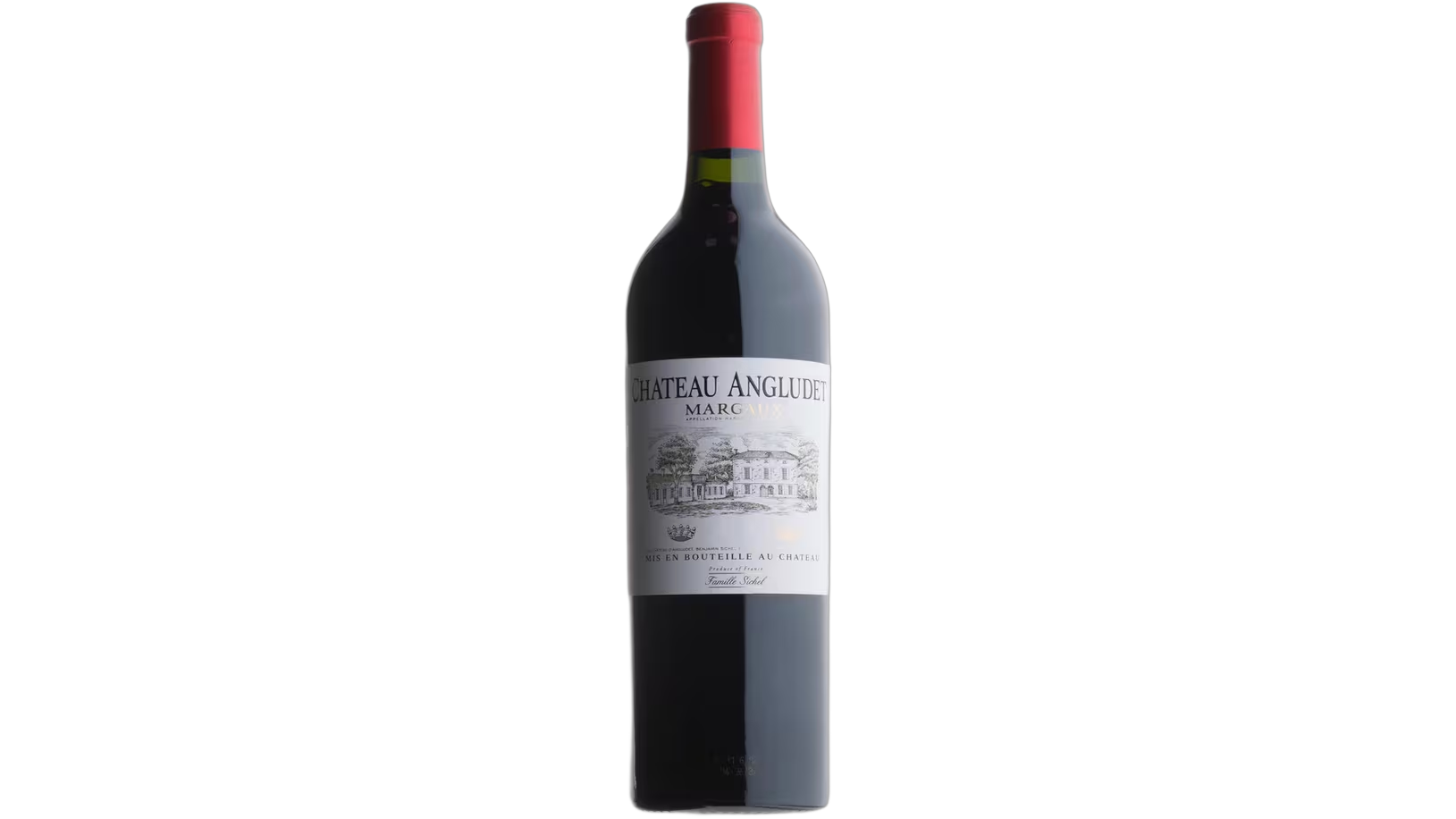 Château Angludet Margaux wine bottle