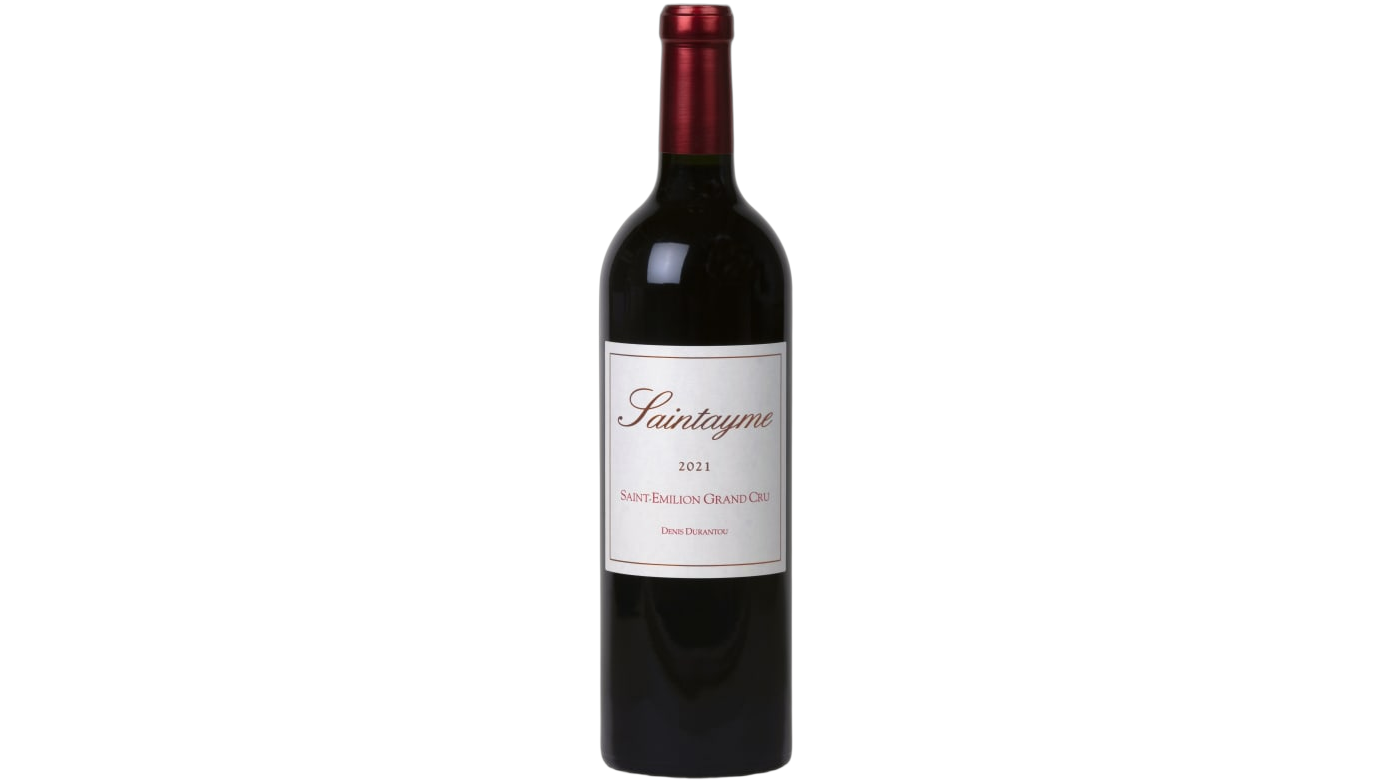 Saintayme St-Emilion wine bottle
