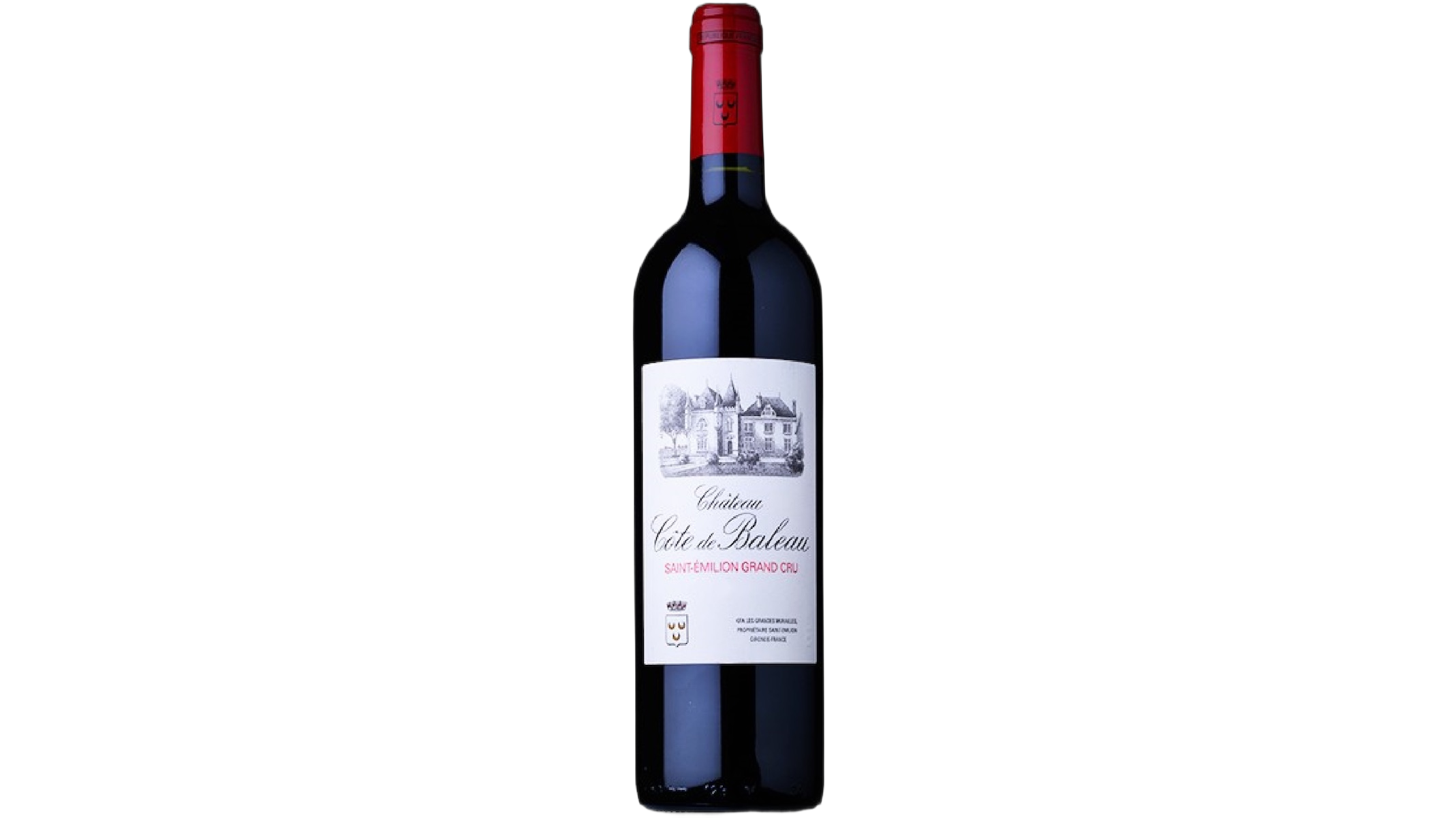 Château Côte de Baleau St-Emilion wine bottle