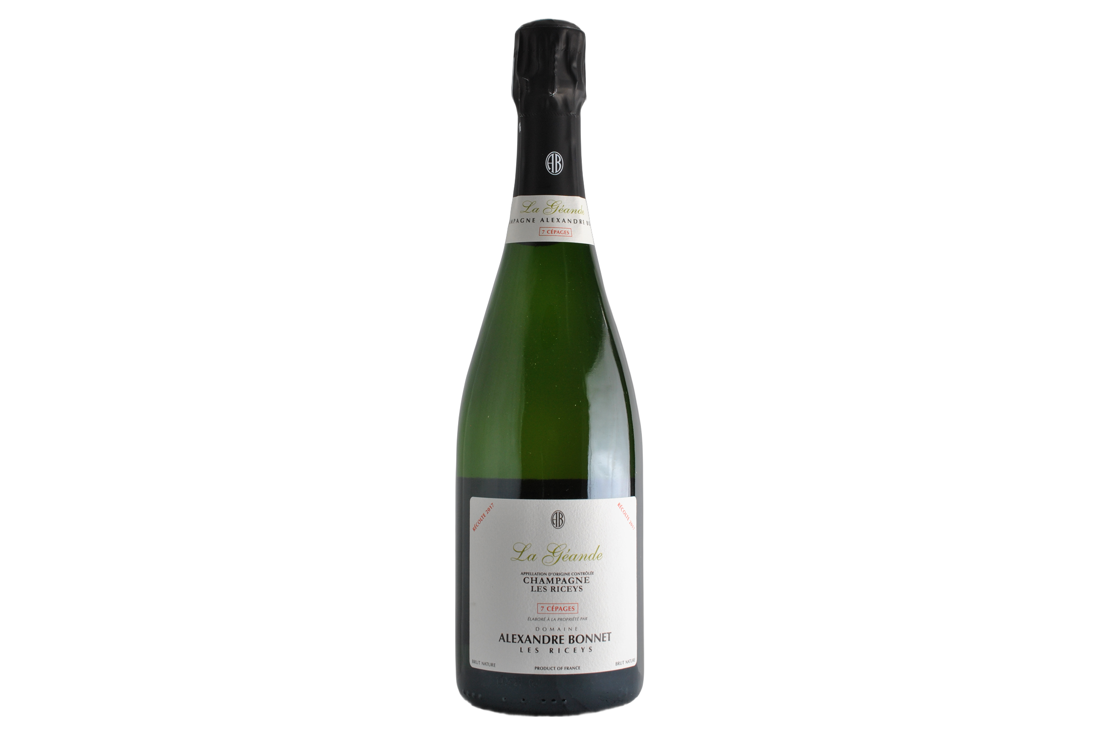Champagne Les Riceys La Géande 7 Cépages