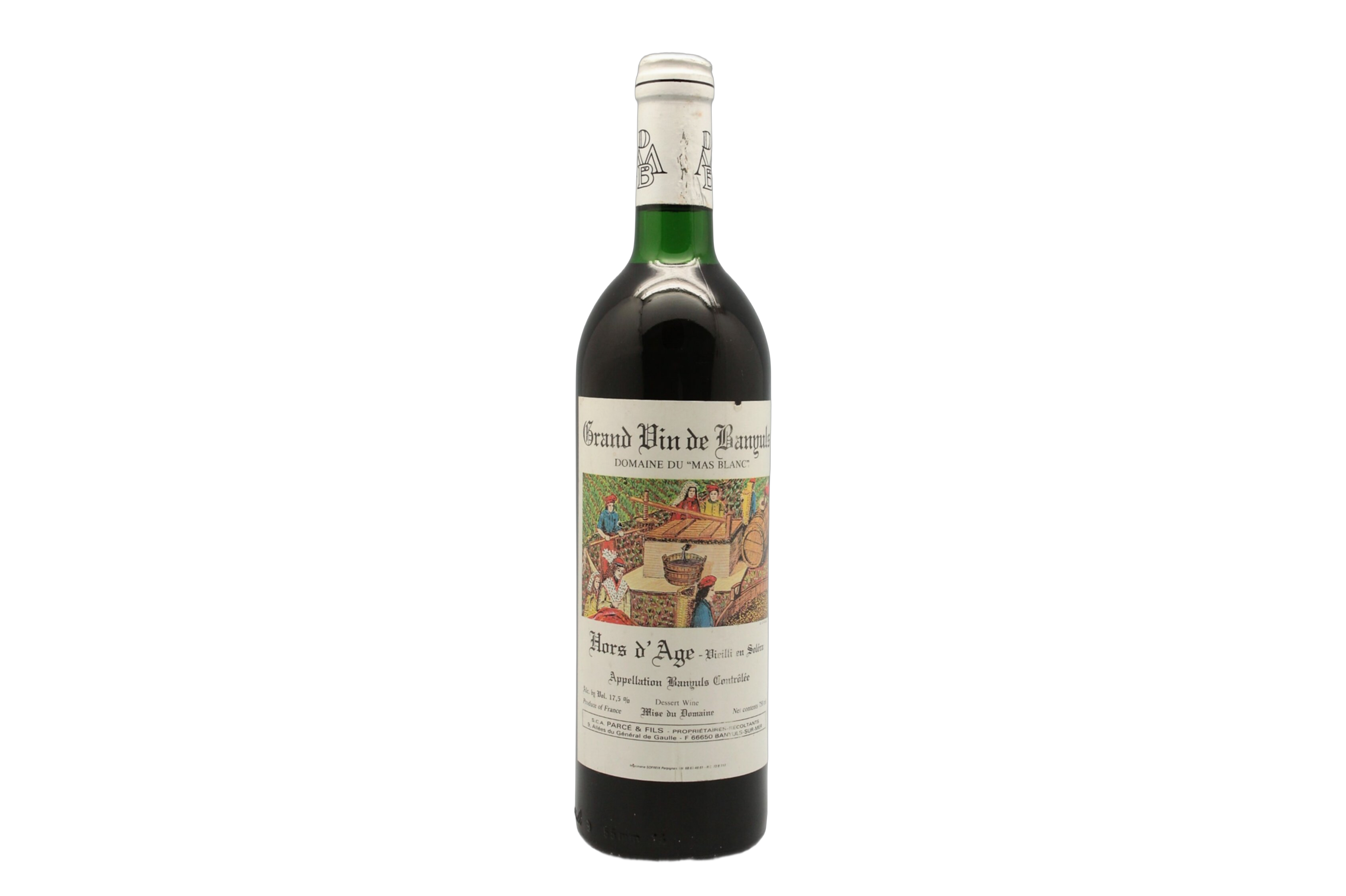 Banyuls Hors d’Age Vieilli en Sostrera
