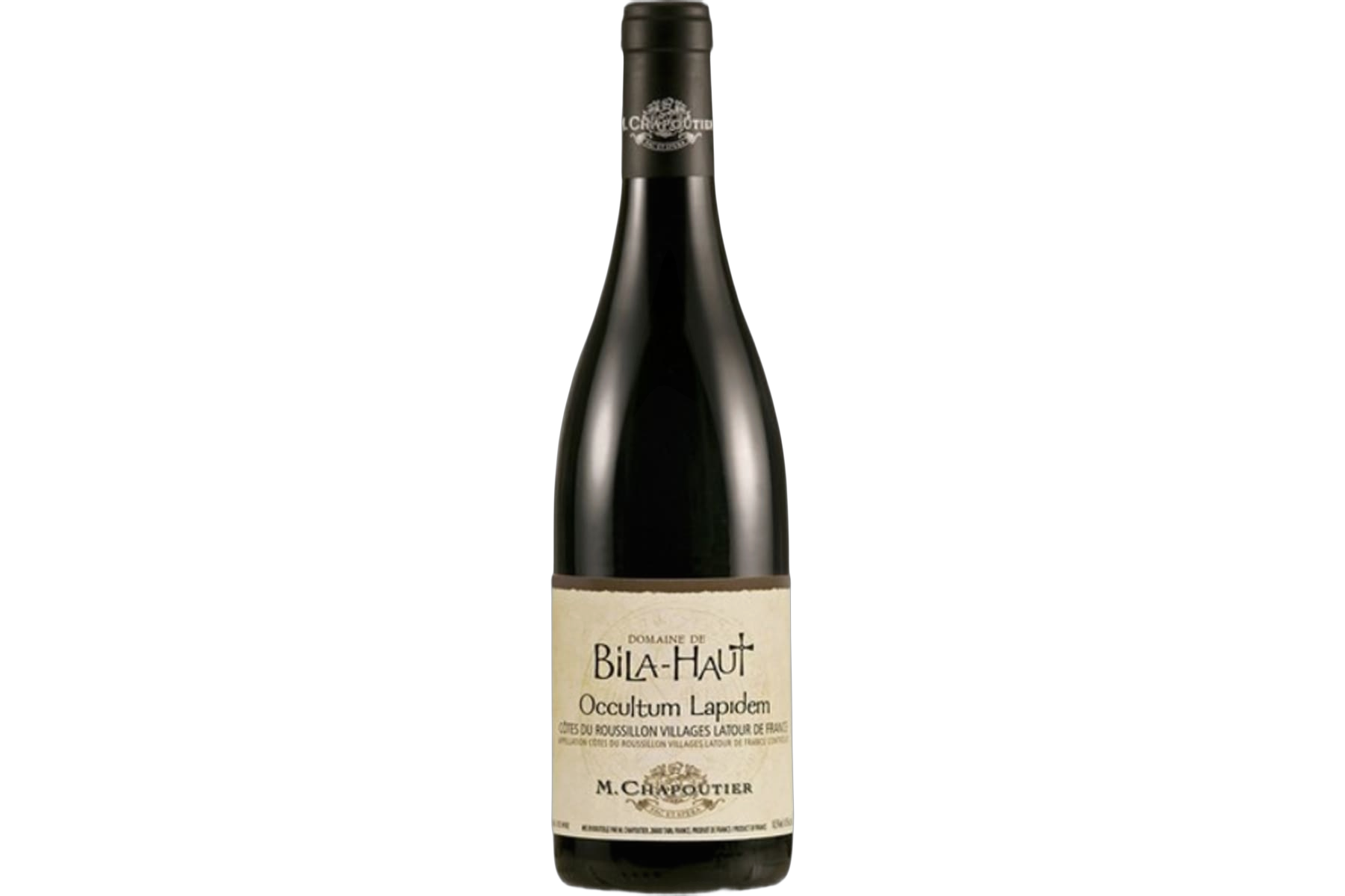 M Chapoutier Domaine de Bila-Haut Occultum Lapidem Côtes du Roussillon Villages Latour de France
