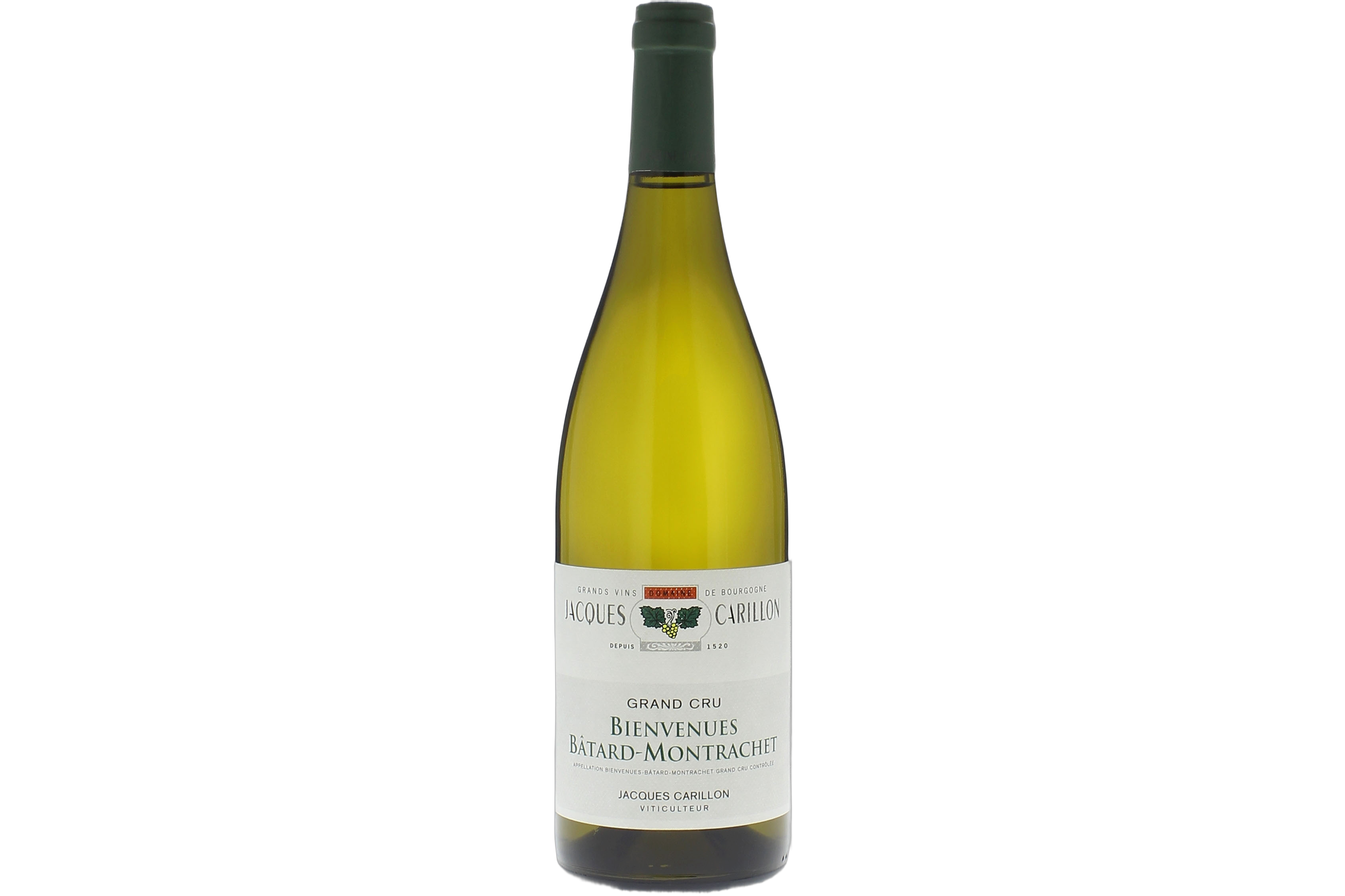 Domaine Jacques Carillon Bienvenues-Bâtard-Montrachet Grand Cru wine bottle