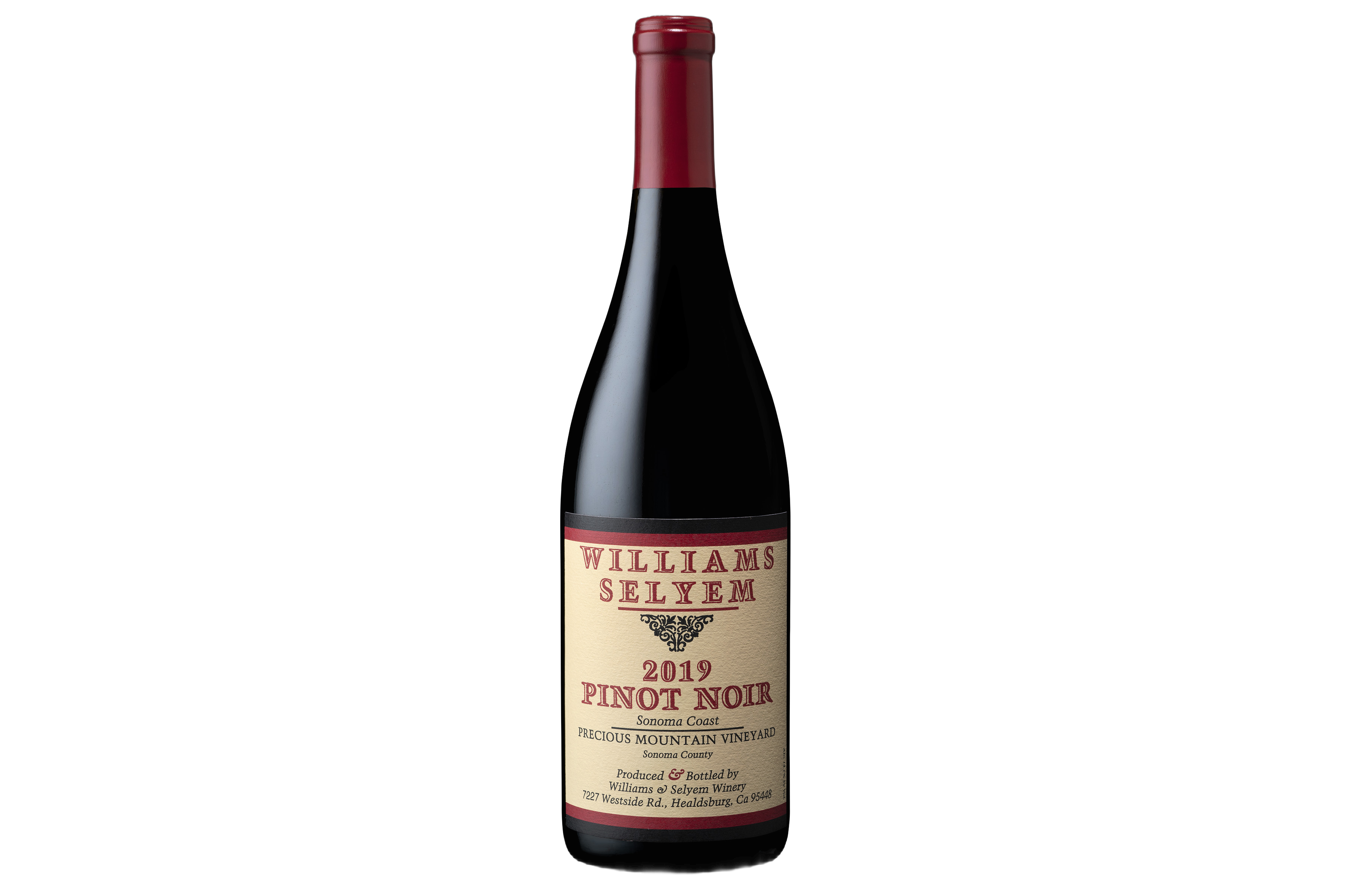Williams Selyem Precious Mountain Vineyard Pinot Noir Sonoma Coast