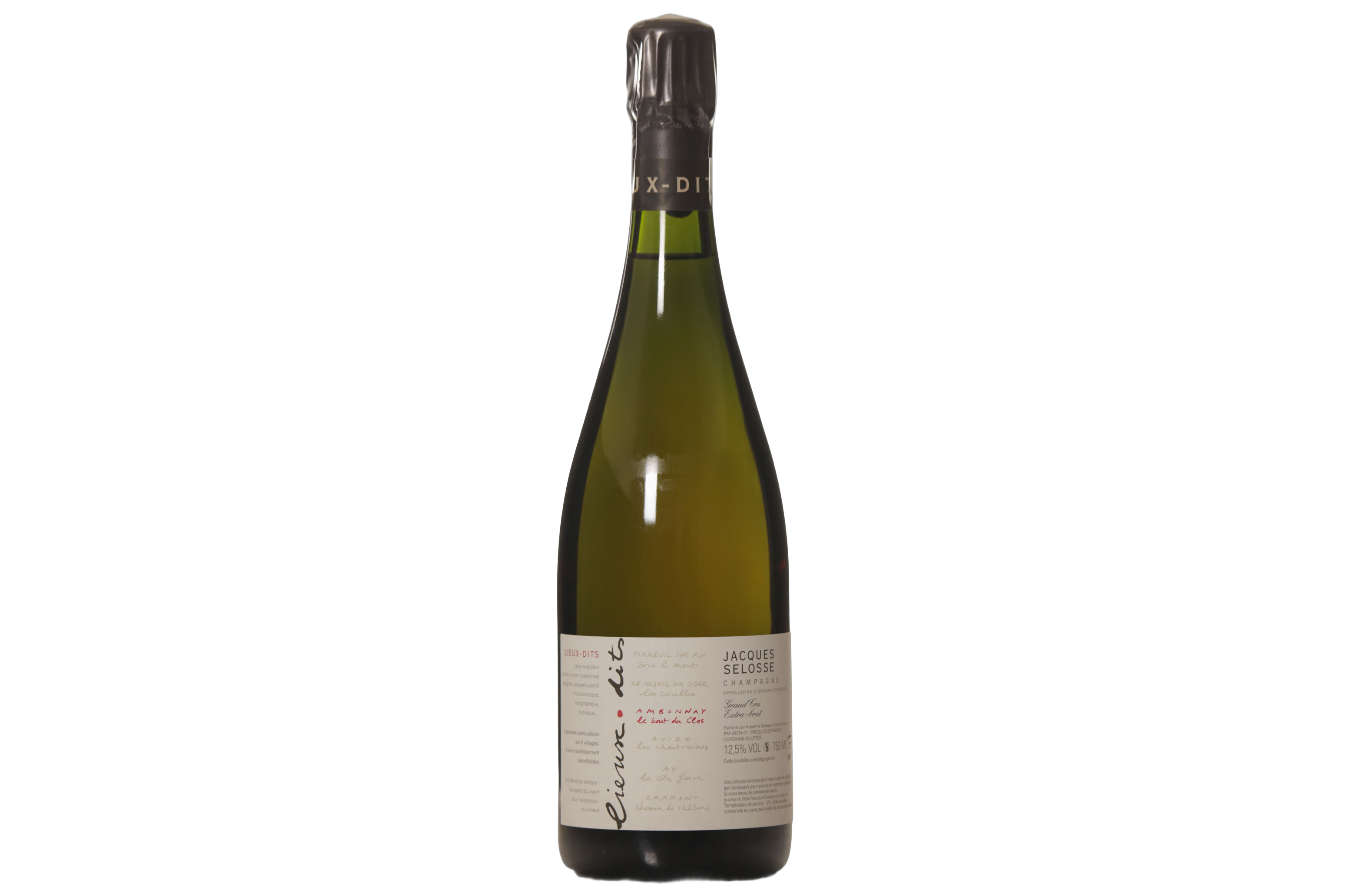 Jacques Selosse Lieux-Dits Ambonnay Le Bout du Clos Grand Cru Extra Brut