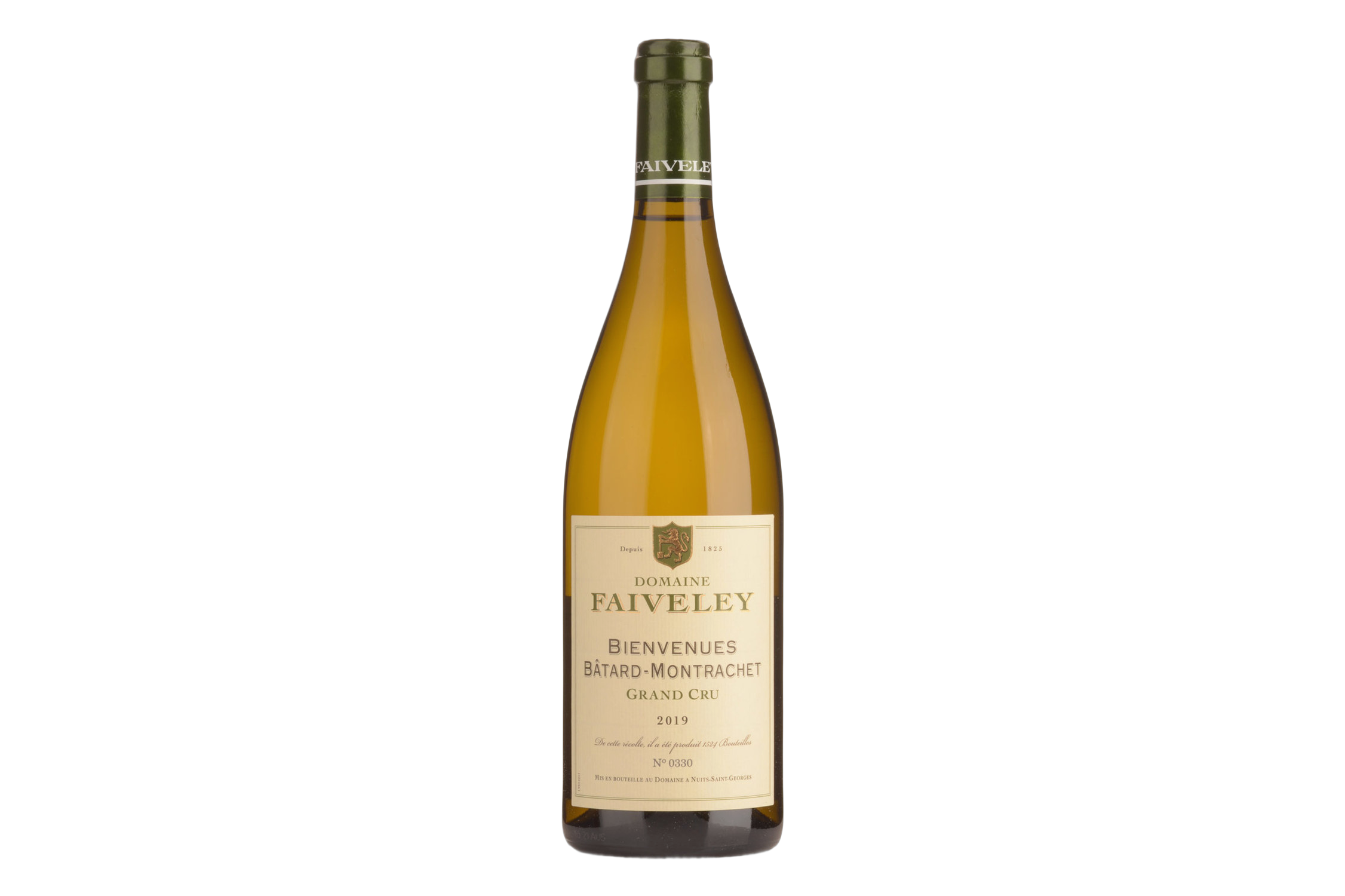 Domaine Faiveley Bienvenues-Bâtard-Montrachet Grand Cru wine bottle