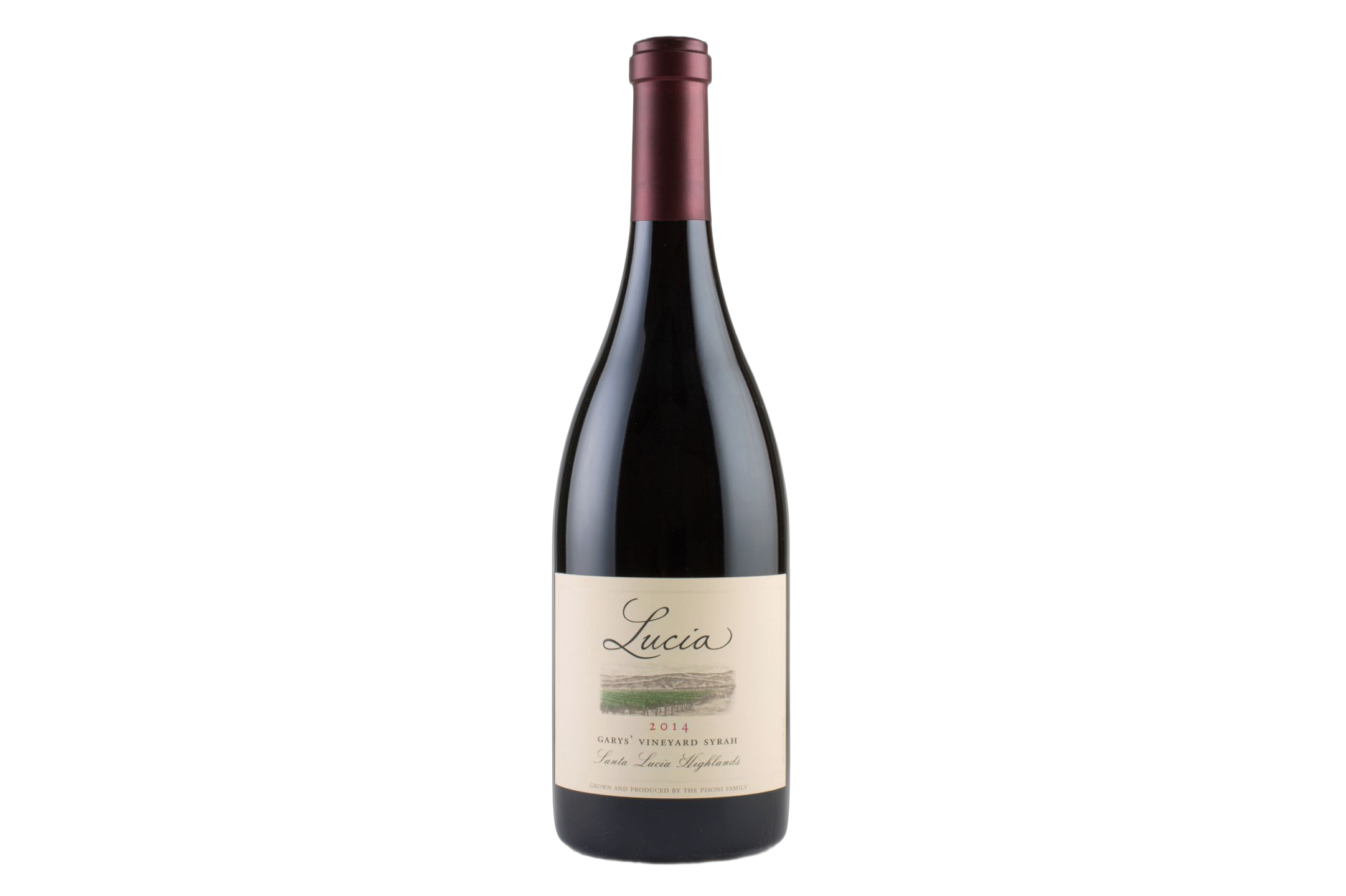 Pisoni Lucia Gary’s Vineyard Syrah Santa Lucia Highlands
