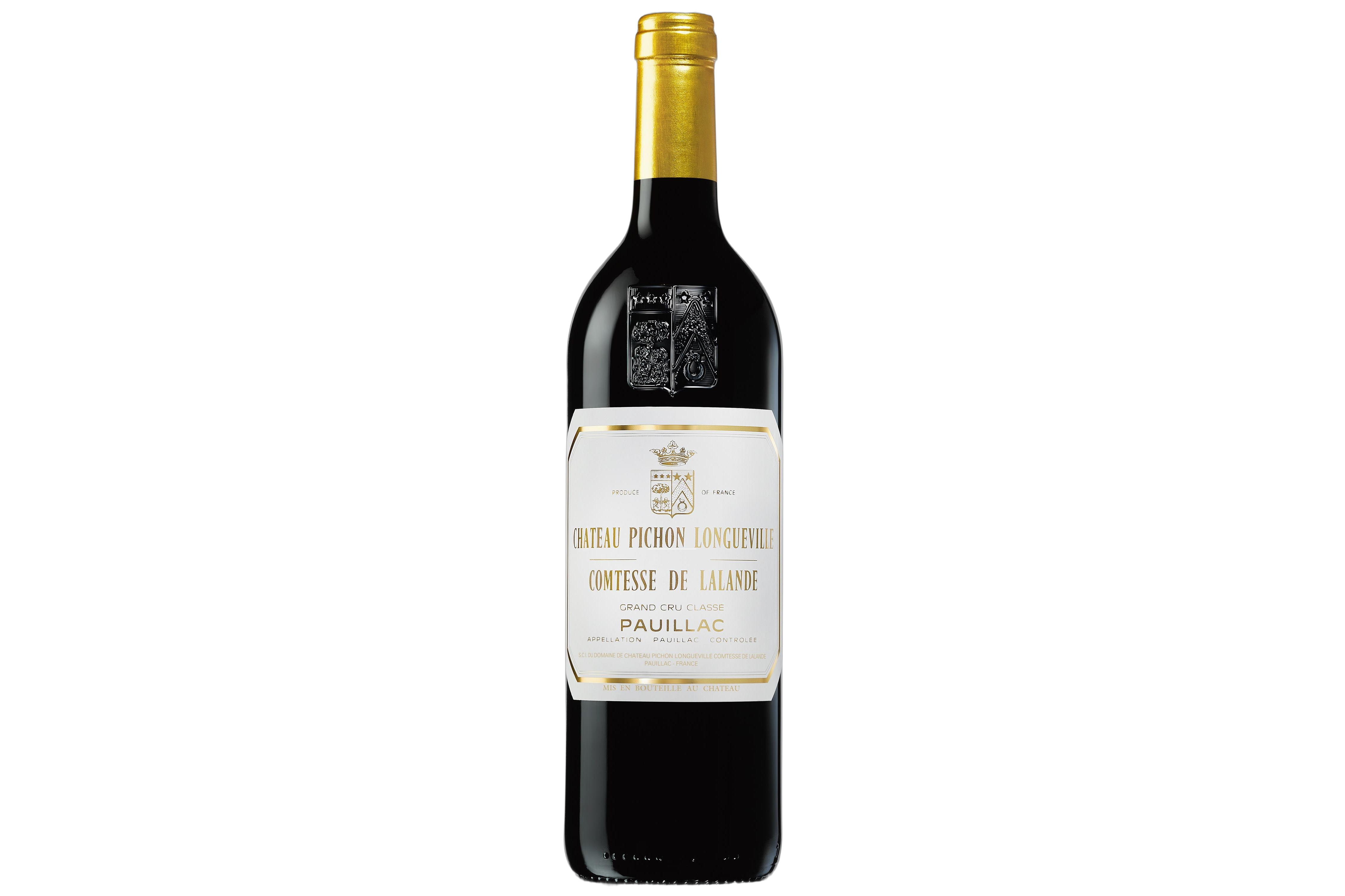 Château Pichon Longueville Comtesse de la Lalande Château Pichon-Longueville Comtesse de Lalande wine bottle