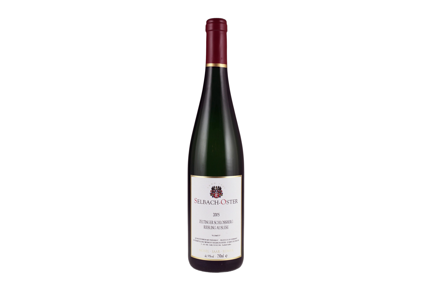 Selbach-Oster Zeltinger Schlossberg Schmitt Riesling Trocken Mosel Germany