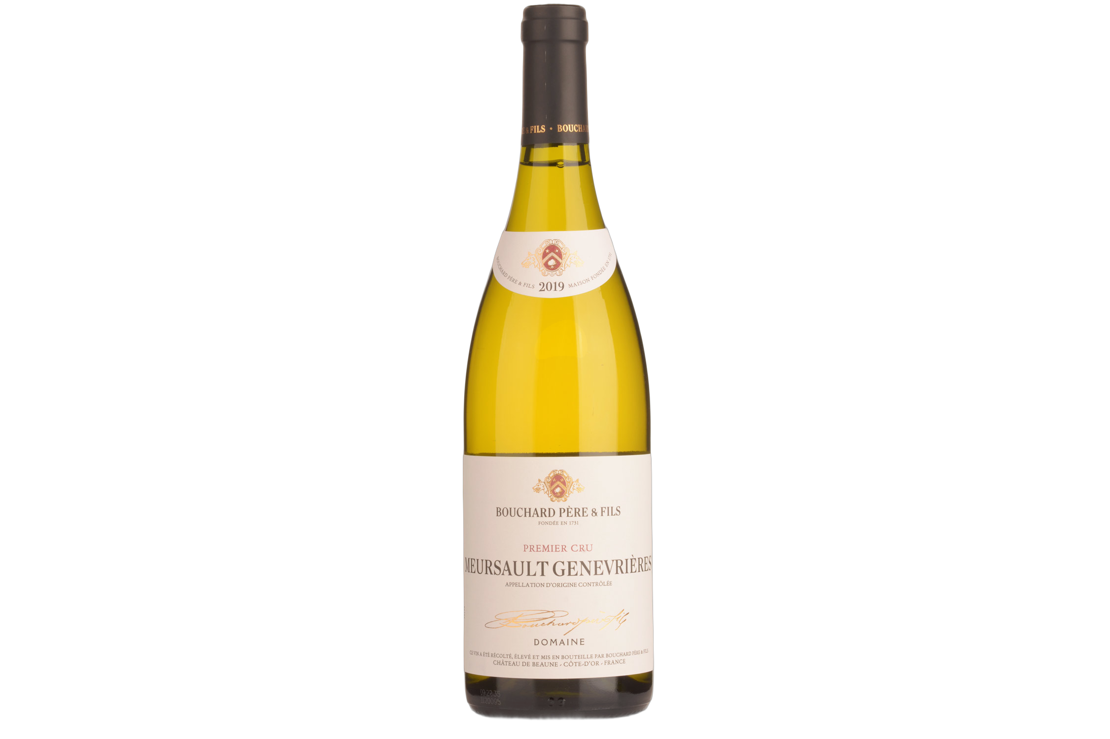 Bouchard Père & Fils Meursault Premier Cru Genevrières wine bottle