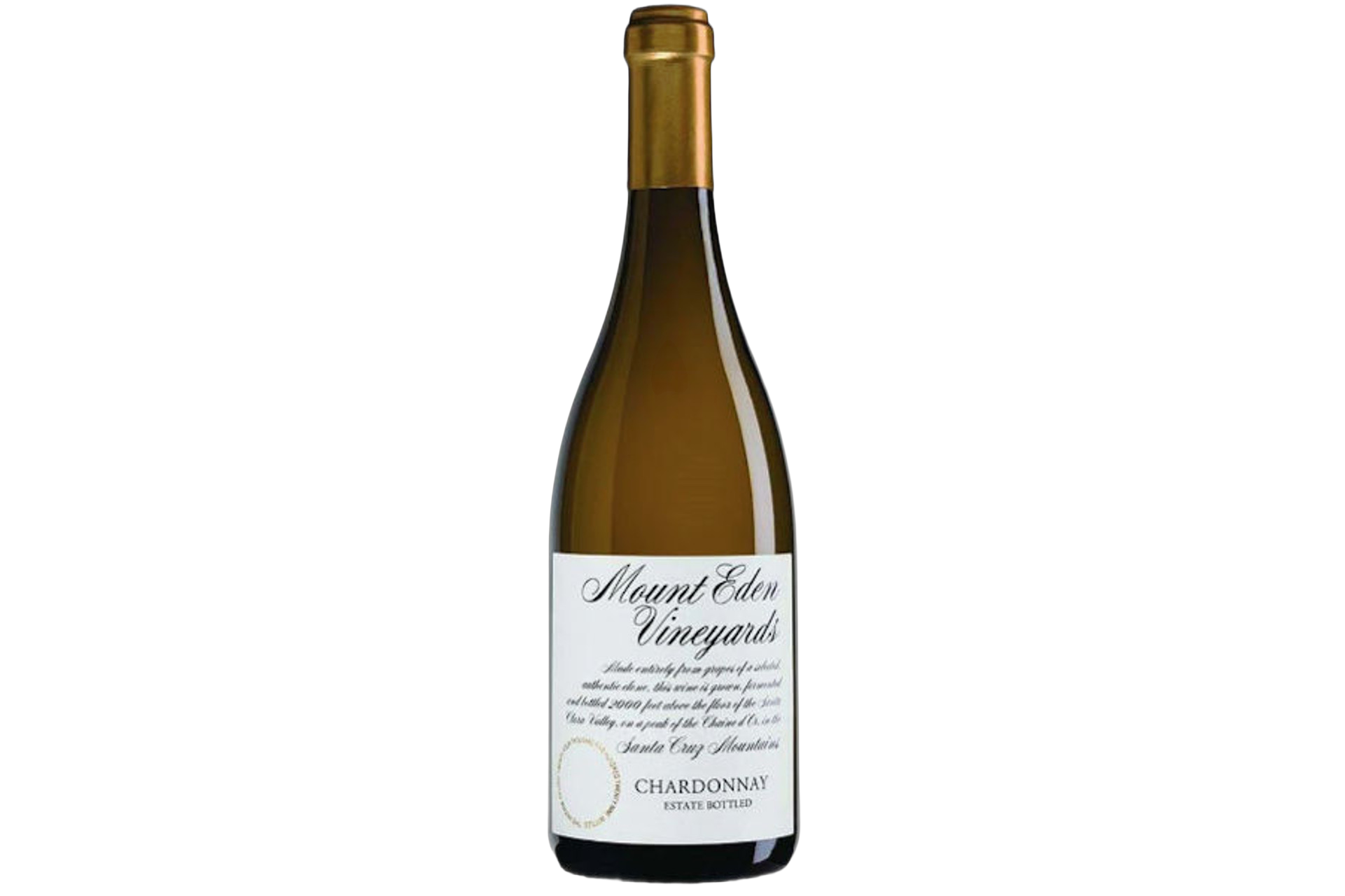 Mount Eden Vineyards Santa Cruz Mountains Chardonnay