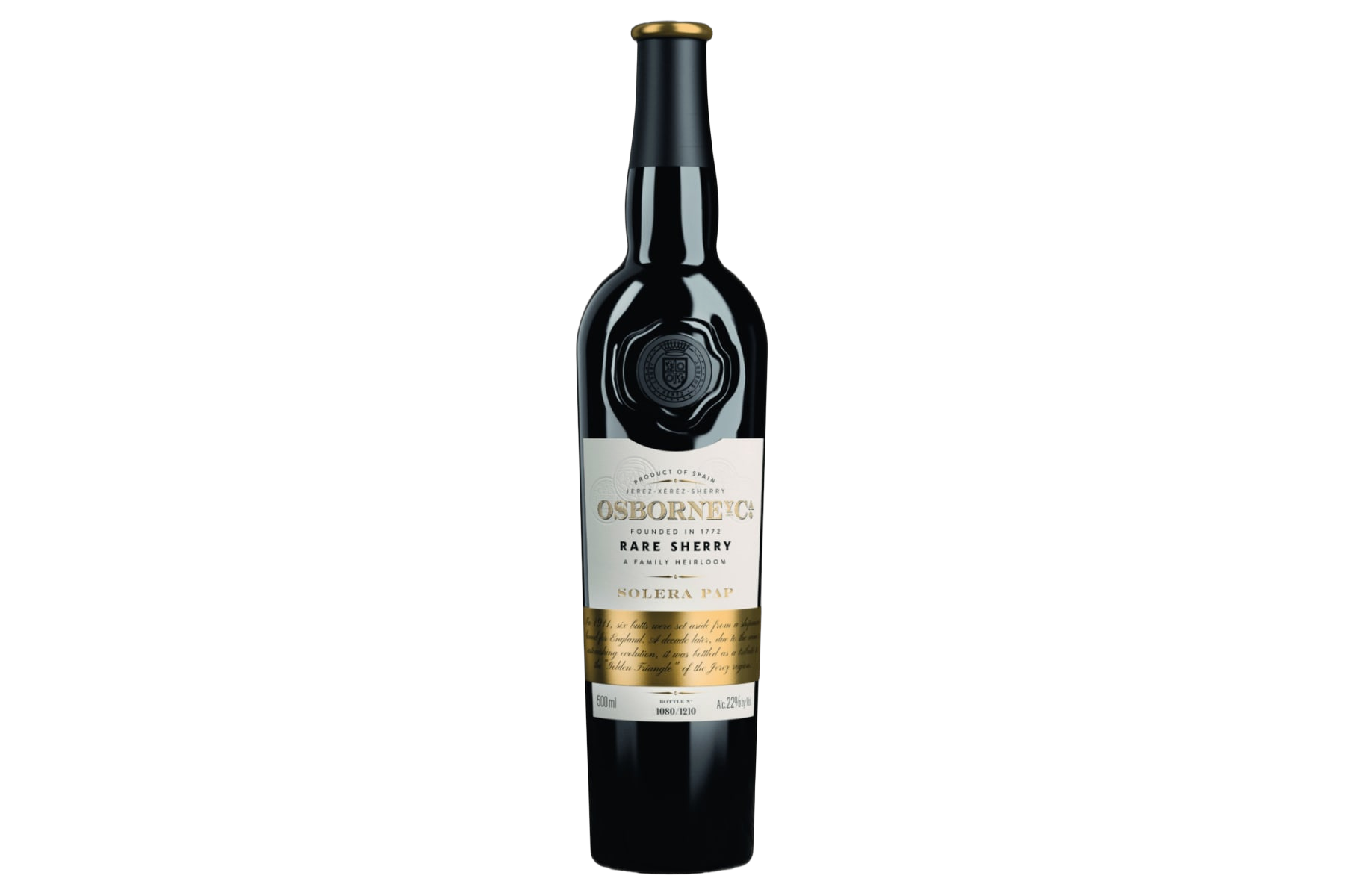 Osborne Rare Sherry Palo Cortado Solera PAP VORS