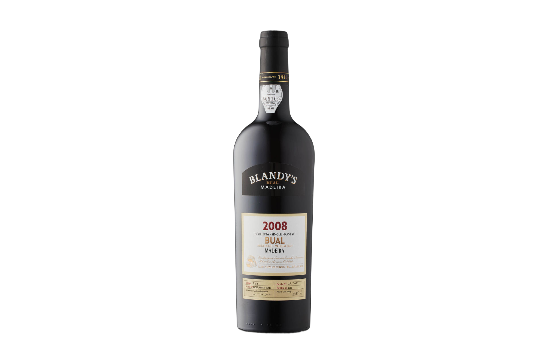 Blandy's Colheita Bual Single Harvest Madeira