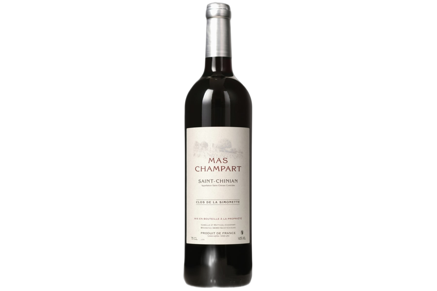 Mas Champart Clos de la Simonette Saint-Chinian